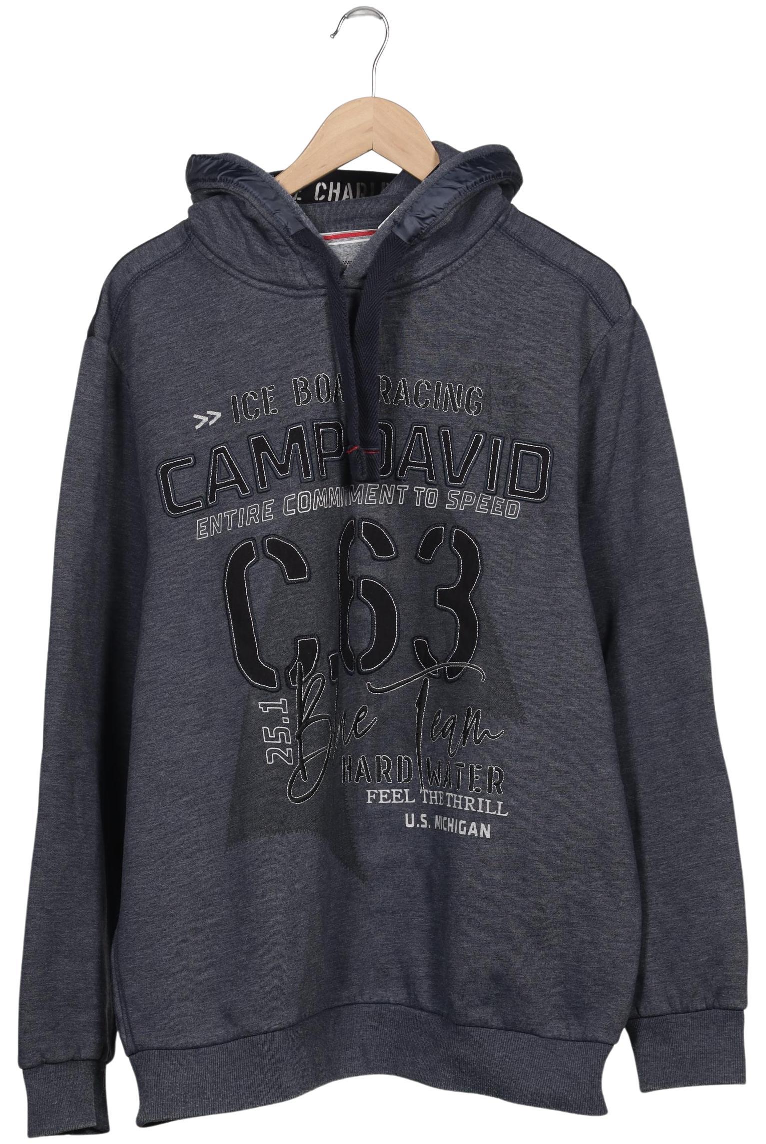 

Camp David Herren Kapuzenpullover, marineblau, Gr. 56