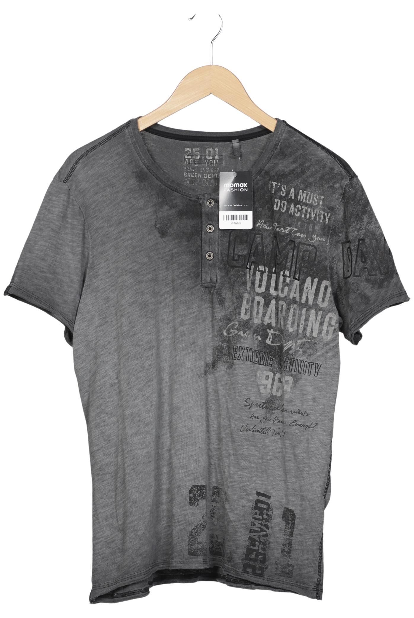 

Camp David Herren T-Shirt, grau, Gr. 52