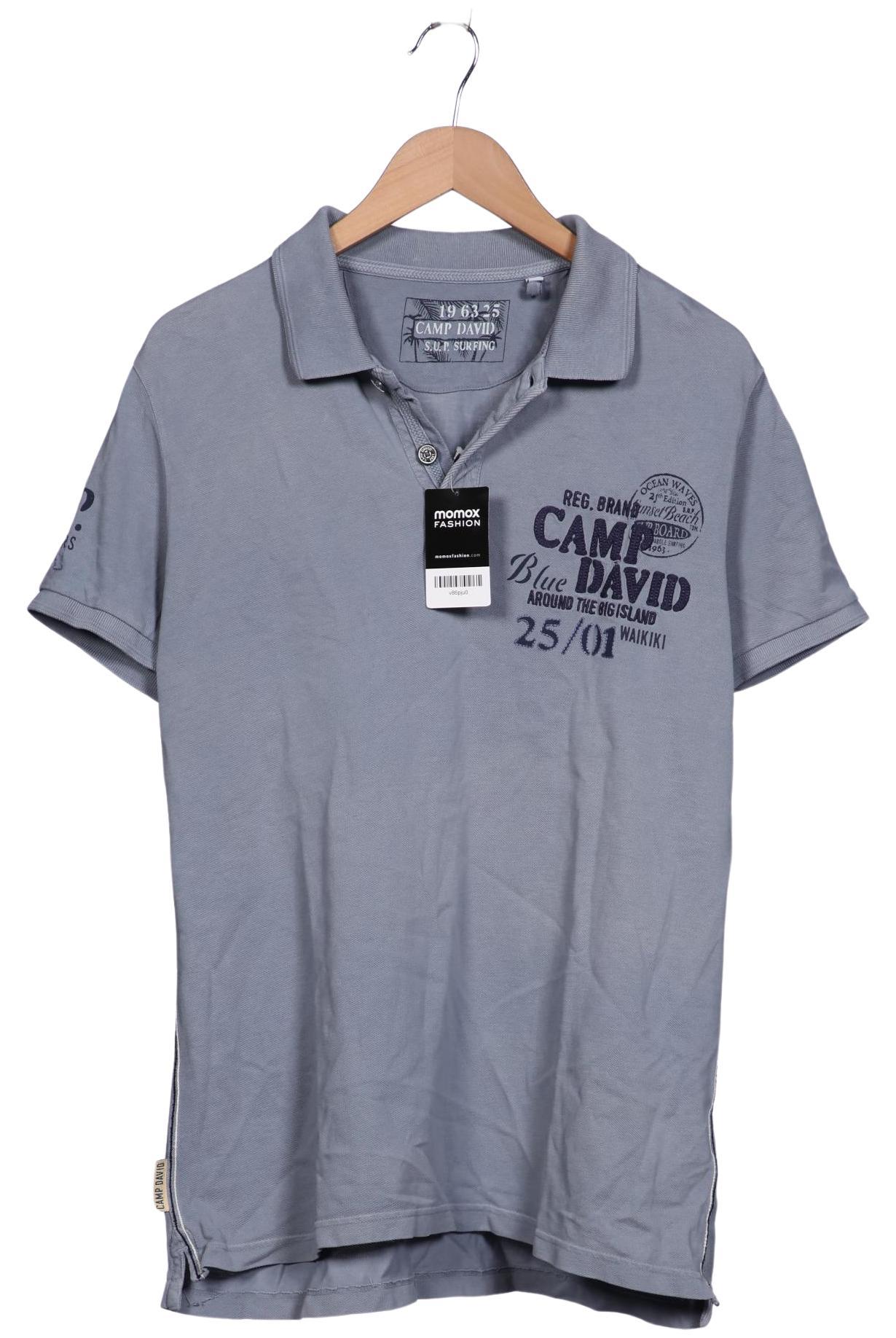 

Camp David Herren Poloshirt, blau, Gr. 52