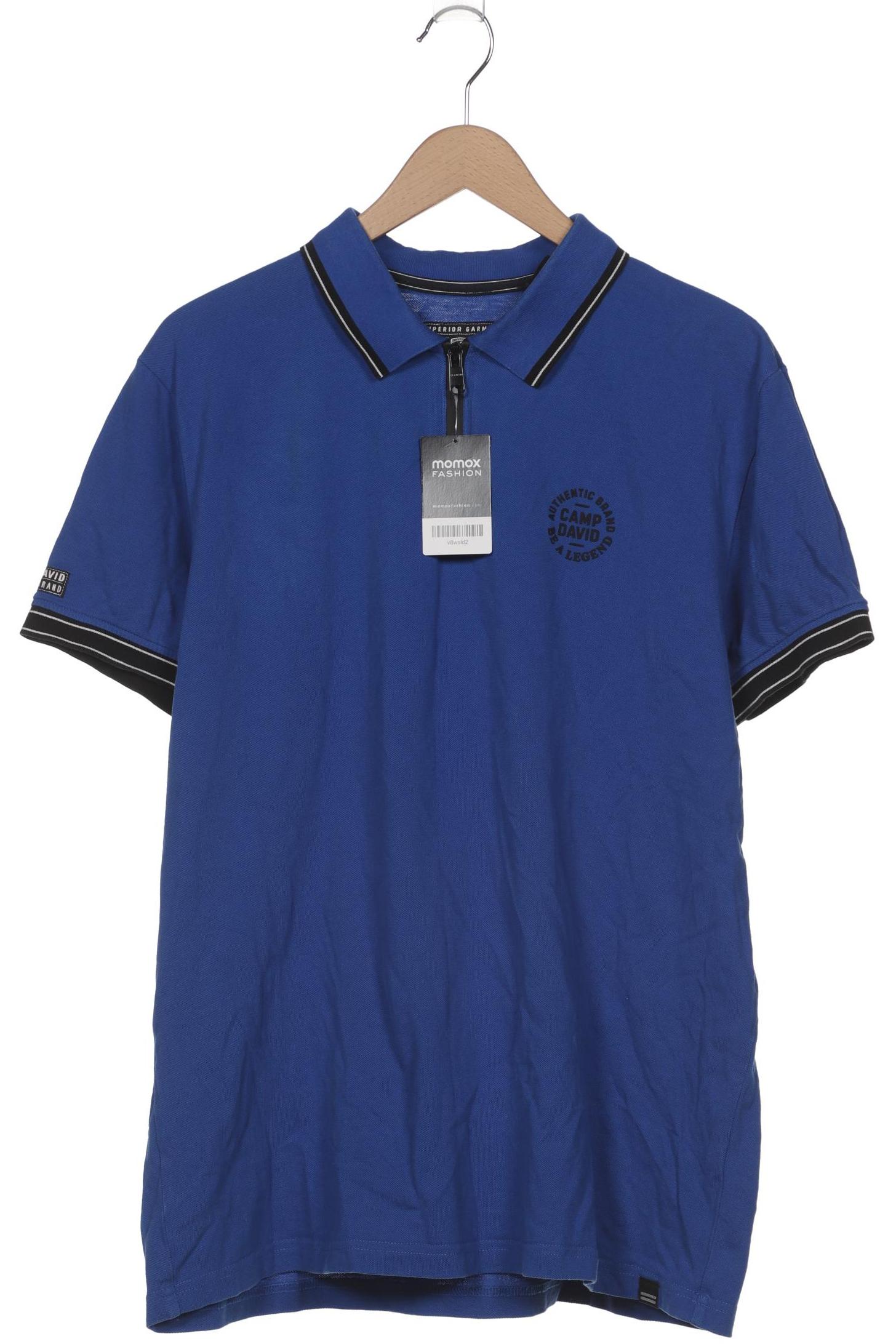 

Camp David Herren Poloshirt, blau, Gr. 56