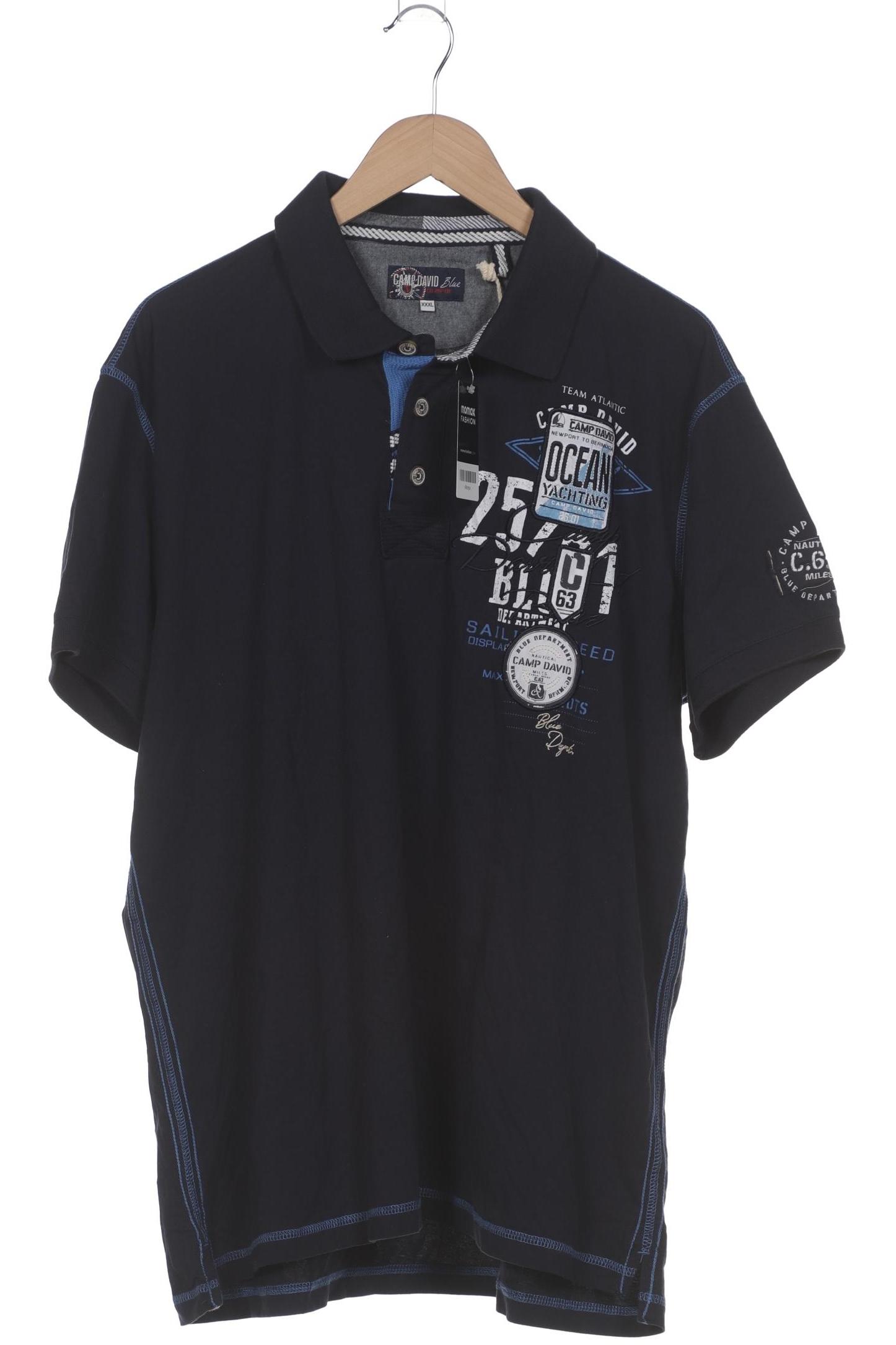 

Camp David Herren Poloshirt, marineblau, Gr. 58