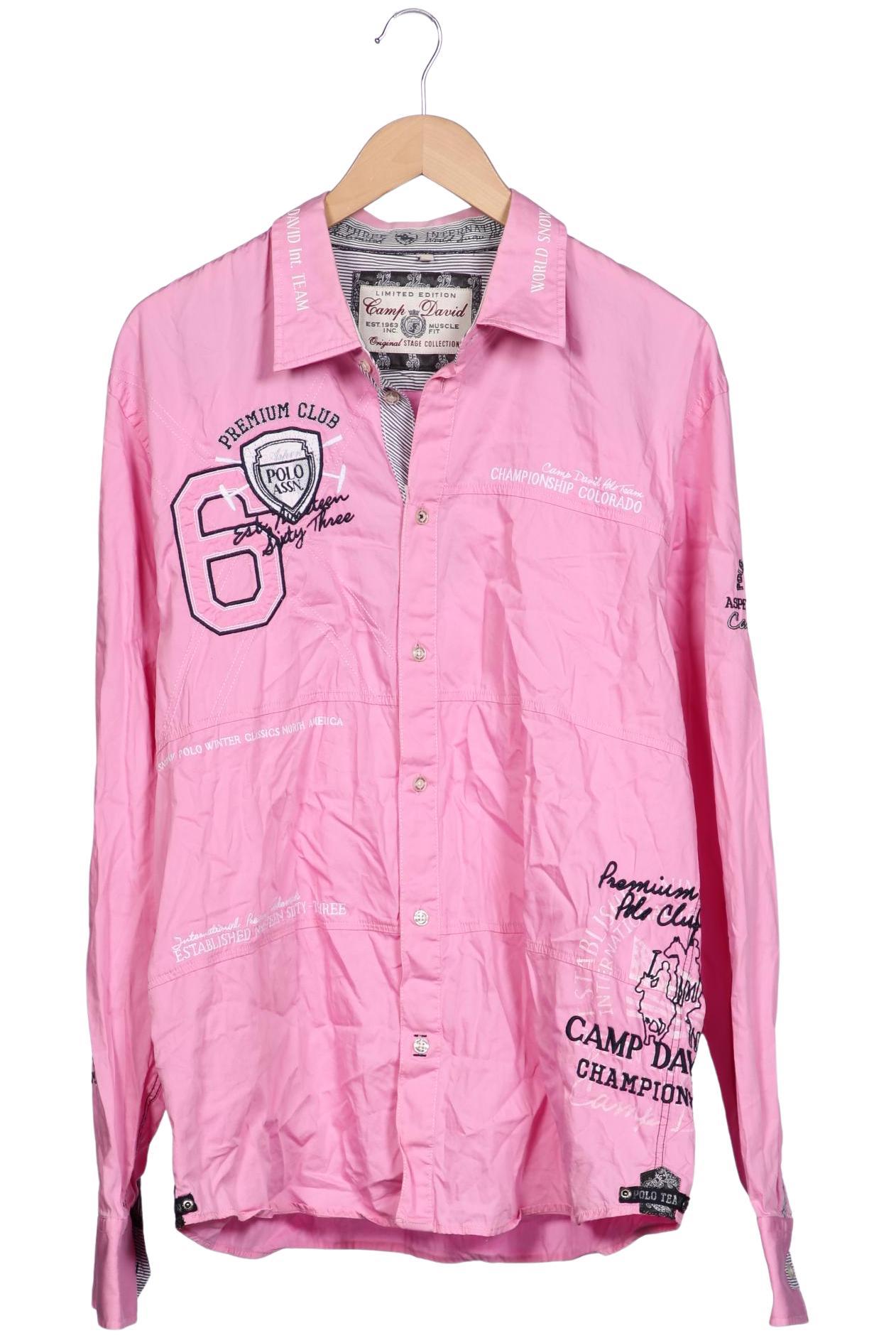 

Camp David Herren Hemd, pink, Gr. 56
