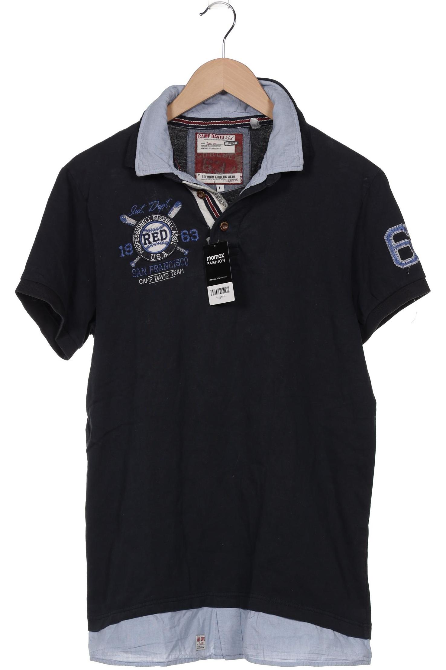 

Camp David Herren Poloshirt, marineblau, Gr. 52