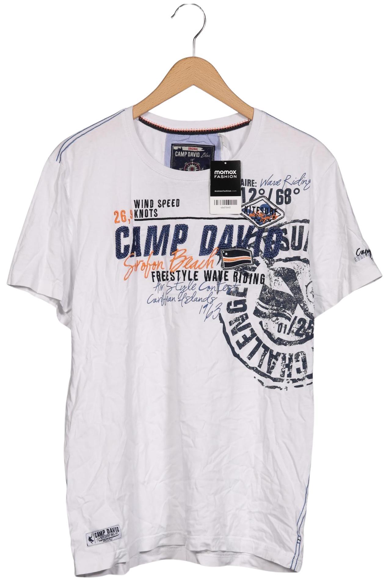 

Camp David Herren T-Shirt, weiß, Gr. 54