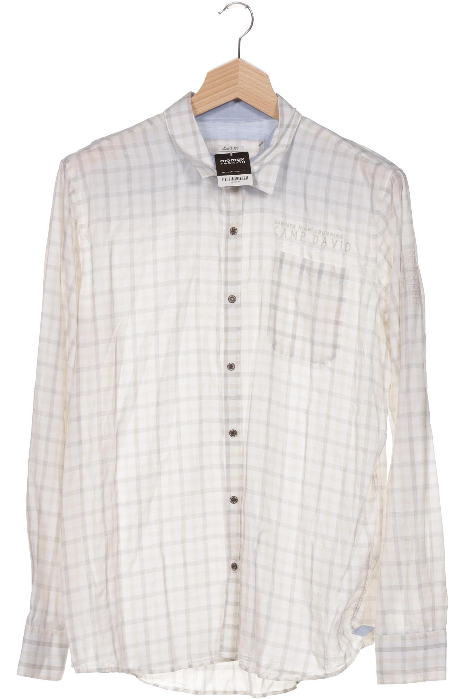 

Camp David Herren Hemd, beige, Gr. 56