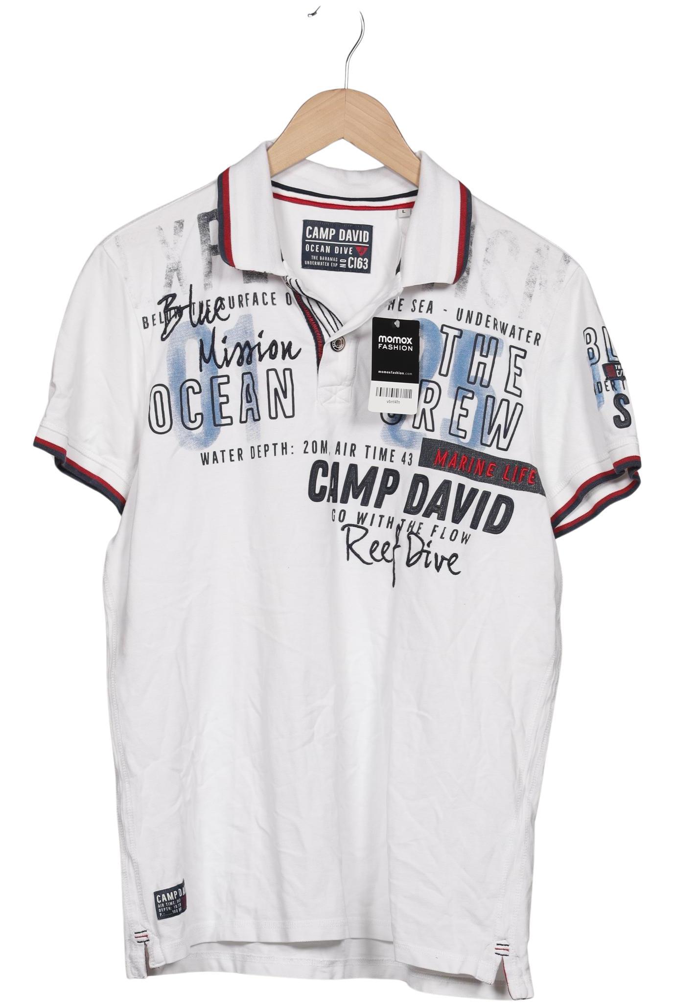 

Camp David Herren Poloshirt, weiß, Gr. 52