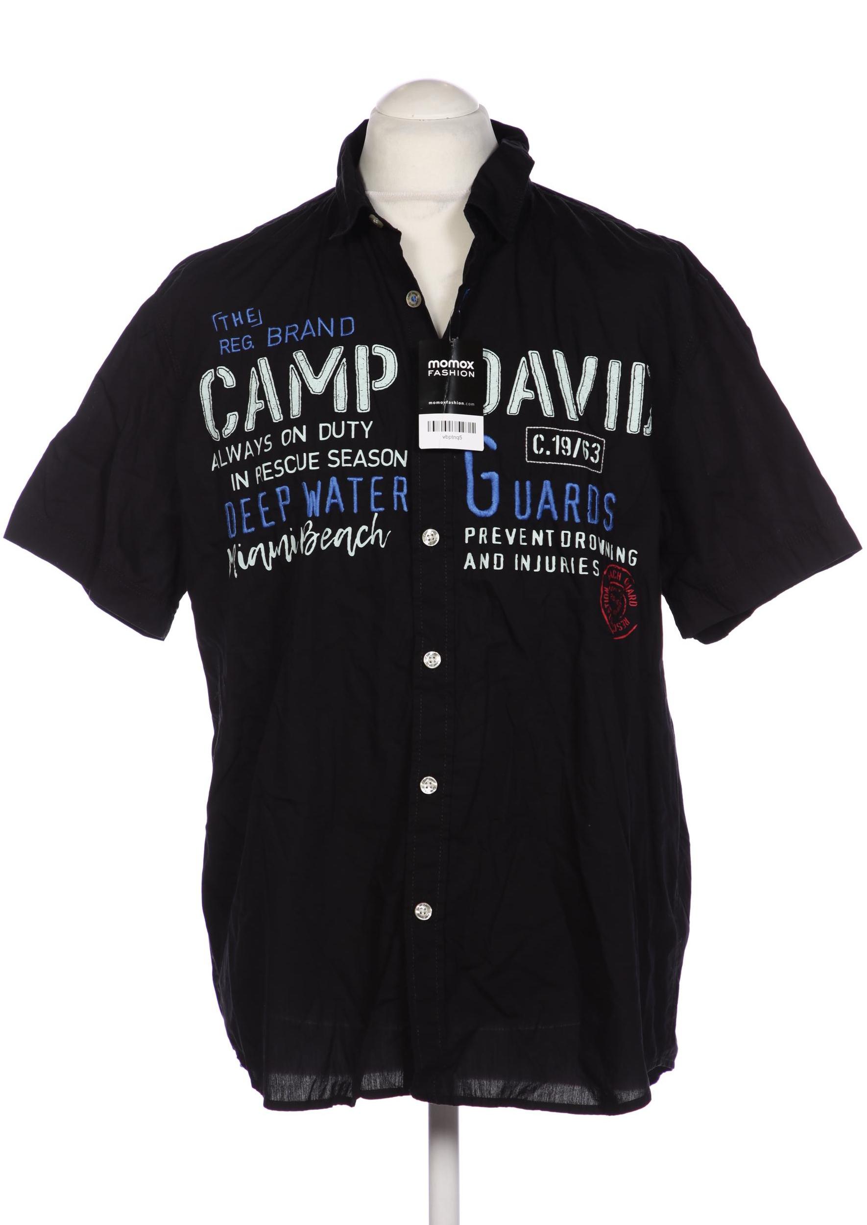 

Camp David Herren Hemd, schwarz, Gr. 54