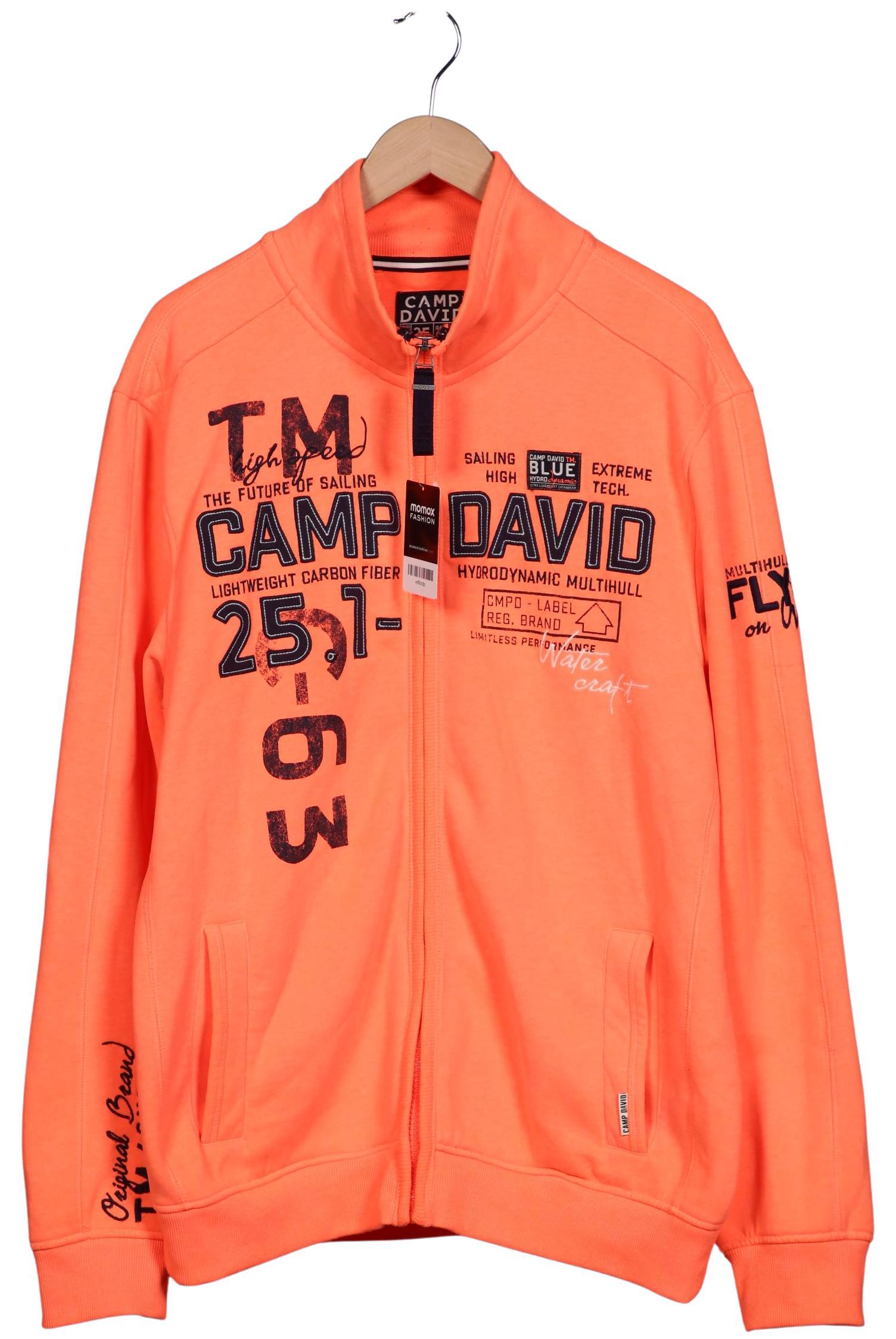 

Camp David Herren Sweatshirt, neon, Gr. 56