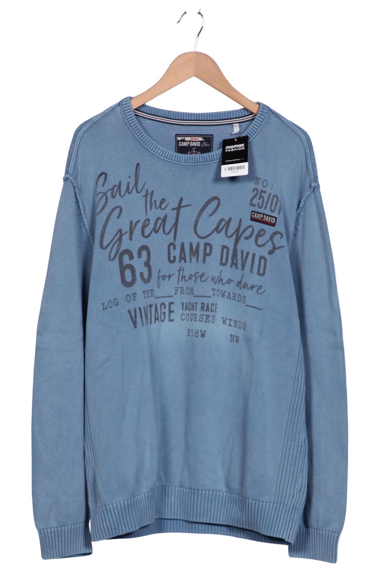 

Camp David Herren Pullover, hellblau, Gr. 58