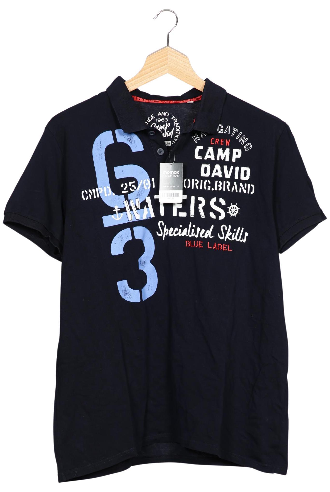 

Camp David Herren Poloshirt, marineblau, Gr. 58