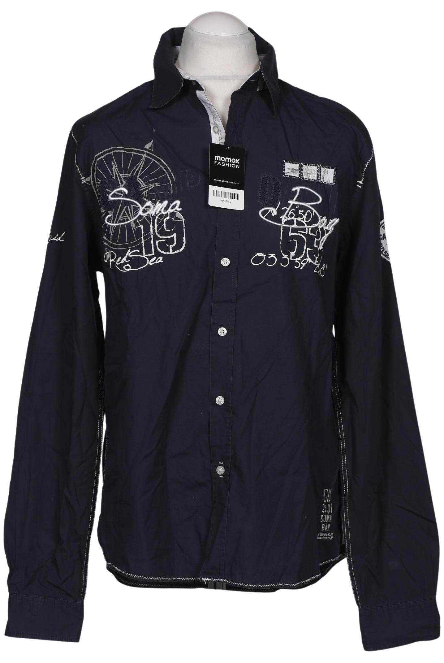 

Camp David Herren Hemd, marineblau, Gr. 52