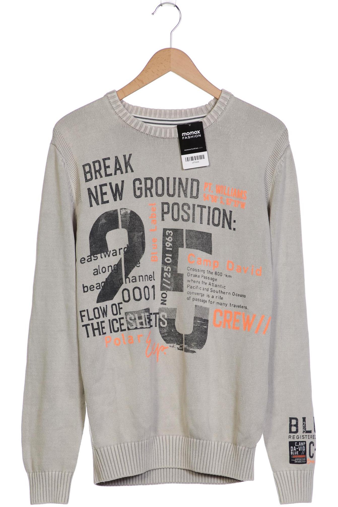 

Camp David Herren Pullover, beige, Gr. 52