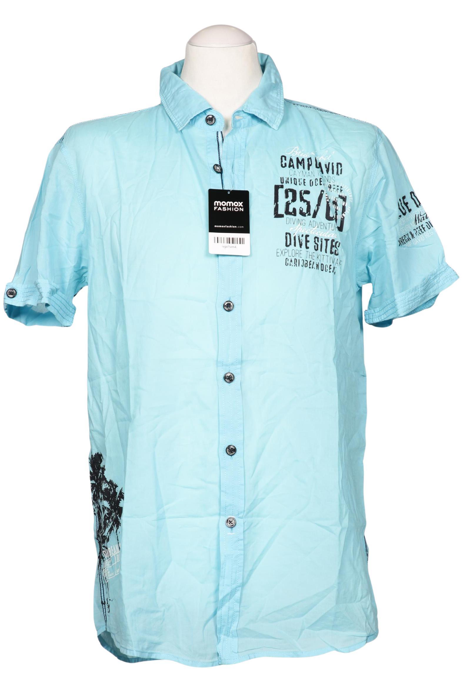 

Camp David Herren Hemd, hellblau, Gr. 48
