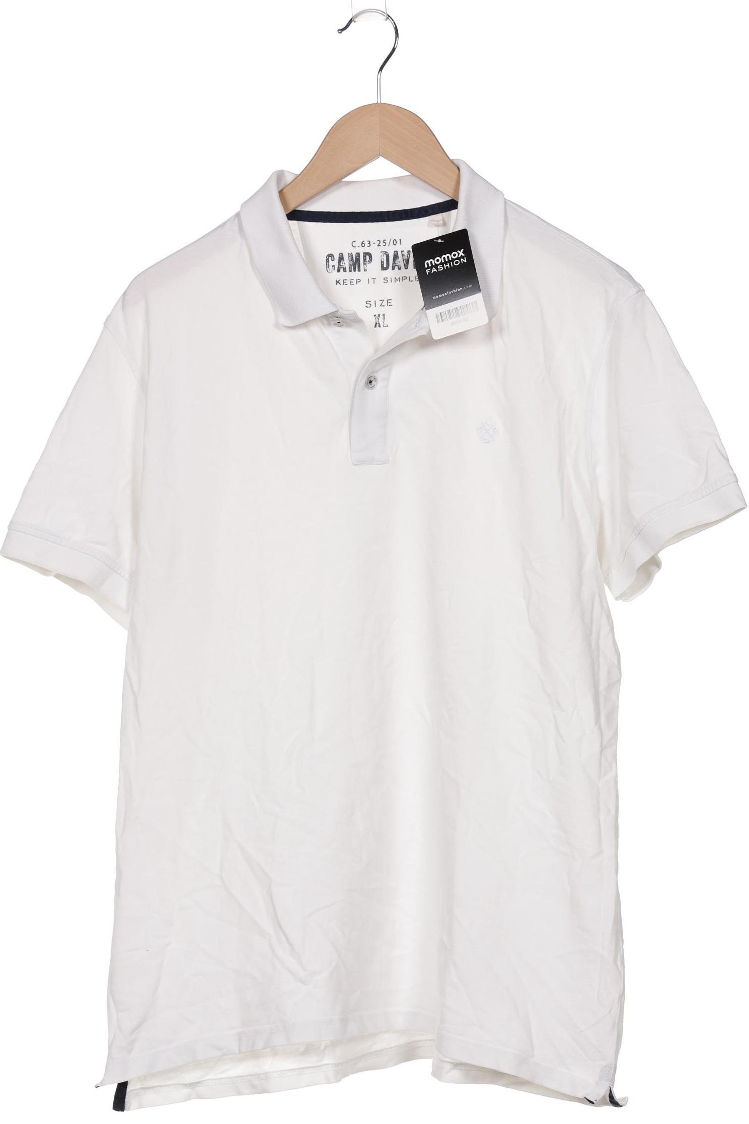 

Camp David Herren Poloshirt, weiß, Gr. 54