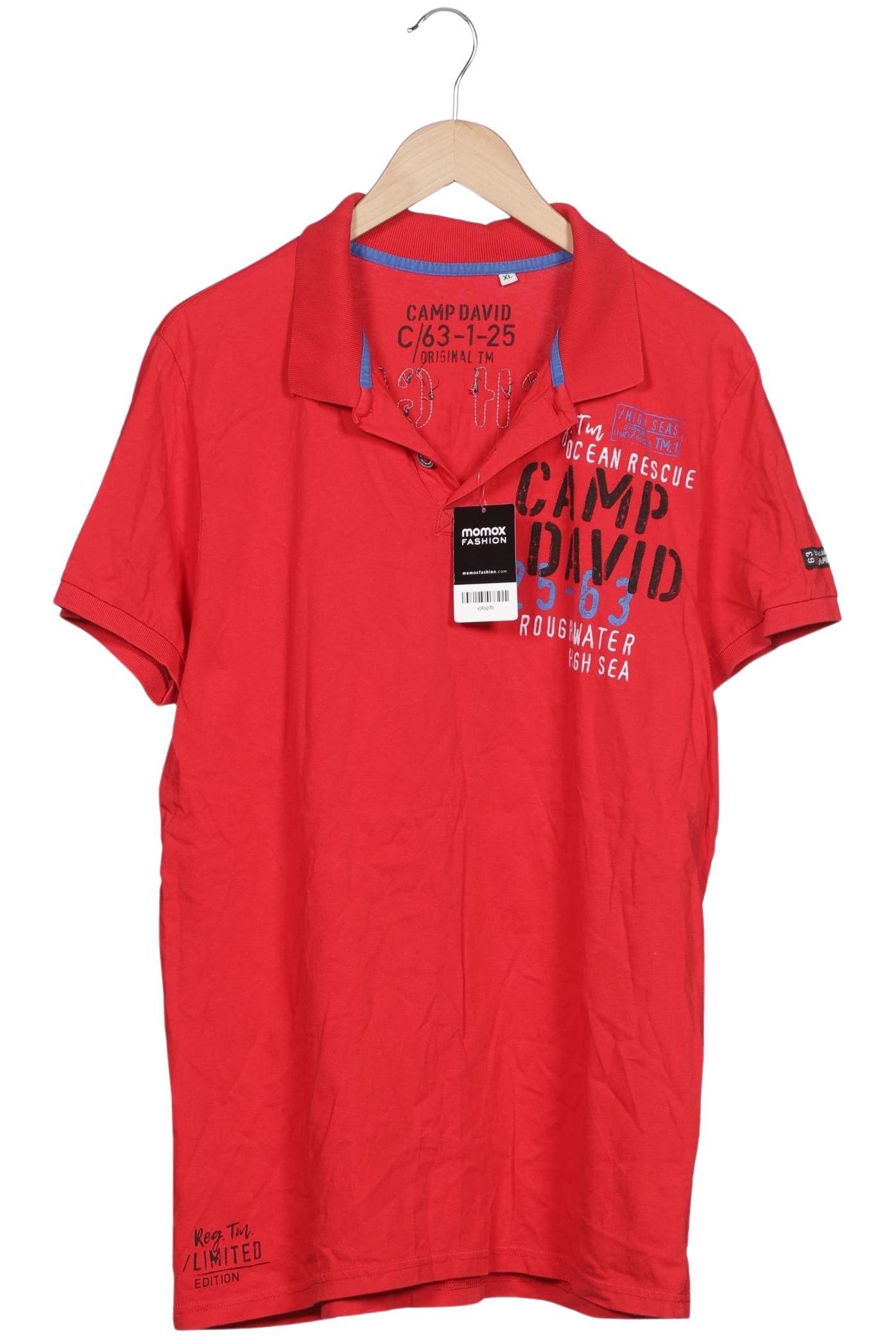 

Camp David Herren Poloshirt, rot, Gr. 54