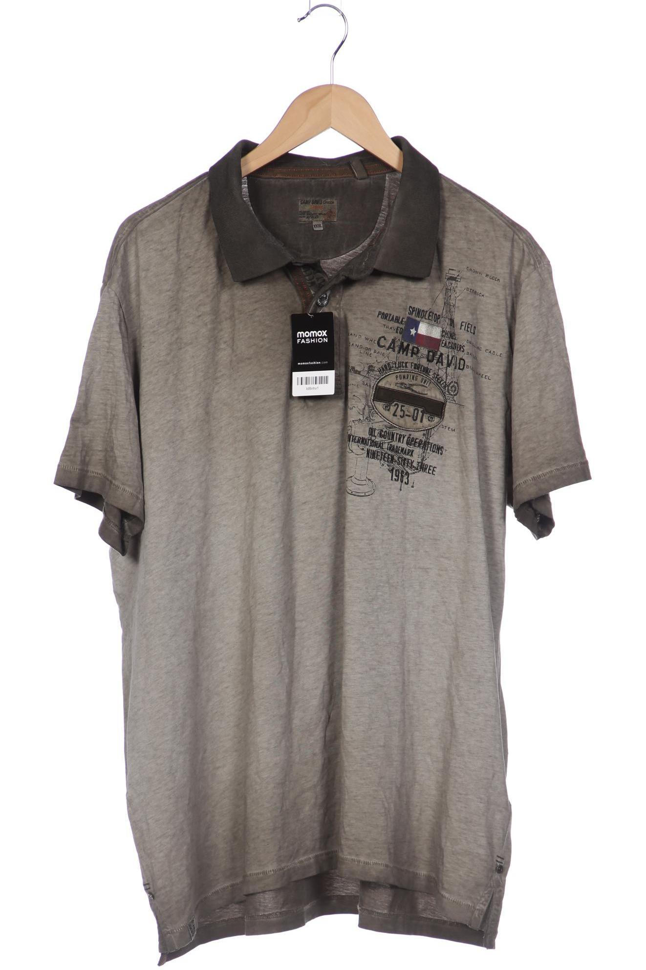 

Camp David Herren Poloshirt, grau, Gr. 58