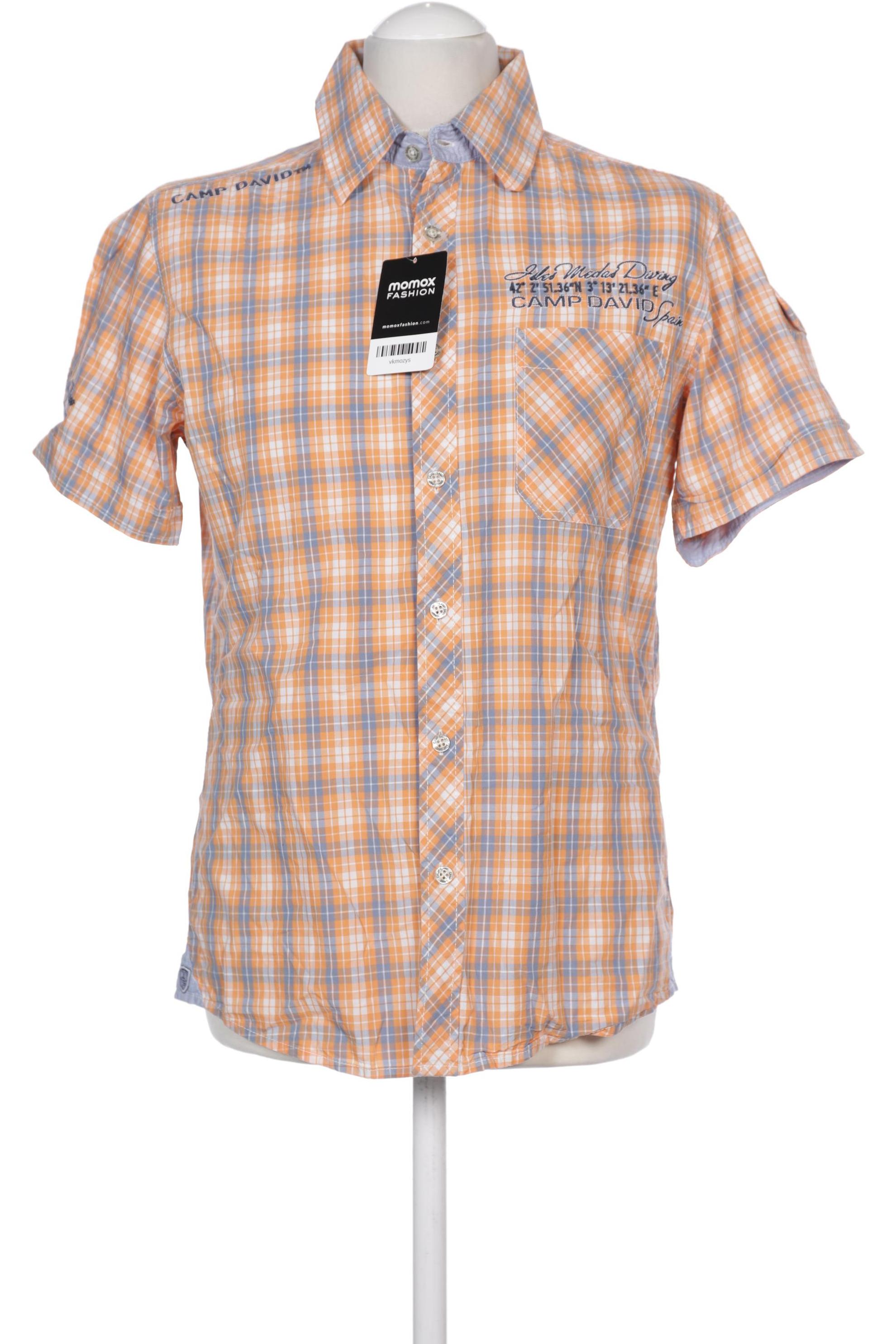 

Camp David Herren Hemd, orange