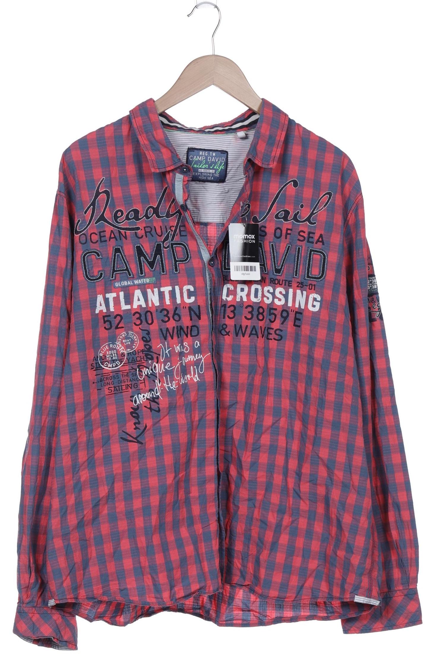 

Camp David Herren Hemd, rot, Gr. 58