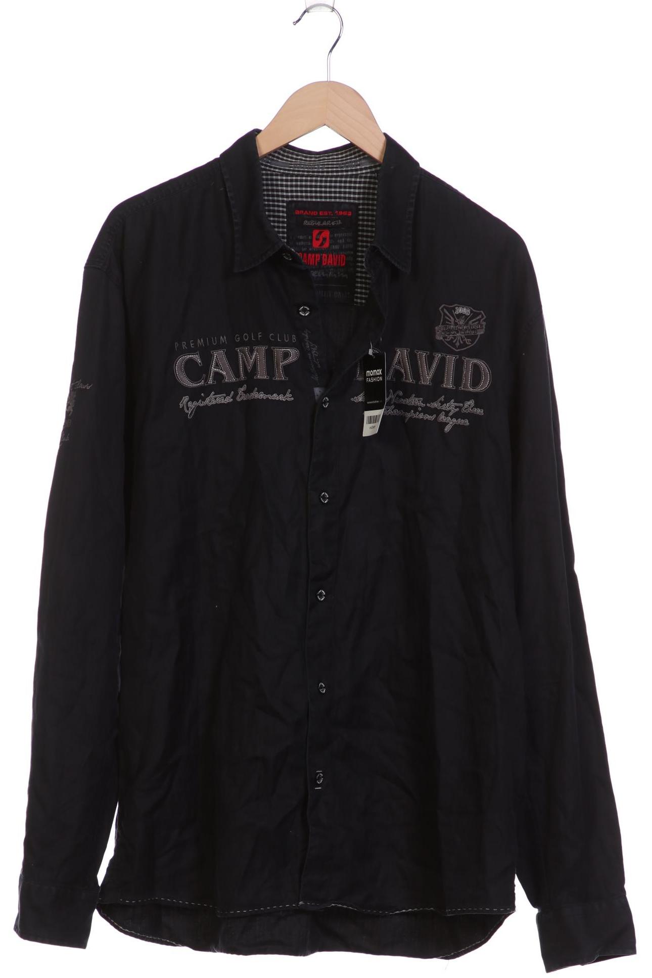 

Camp David Herren Hemd, schwarz, Gr. 56