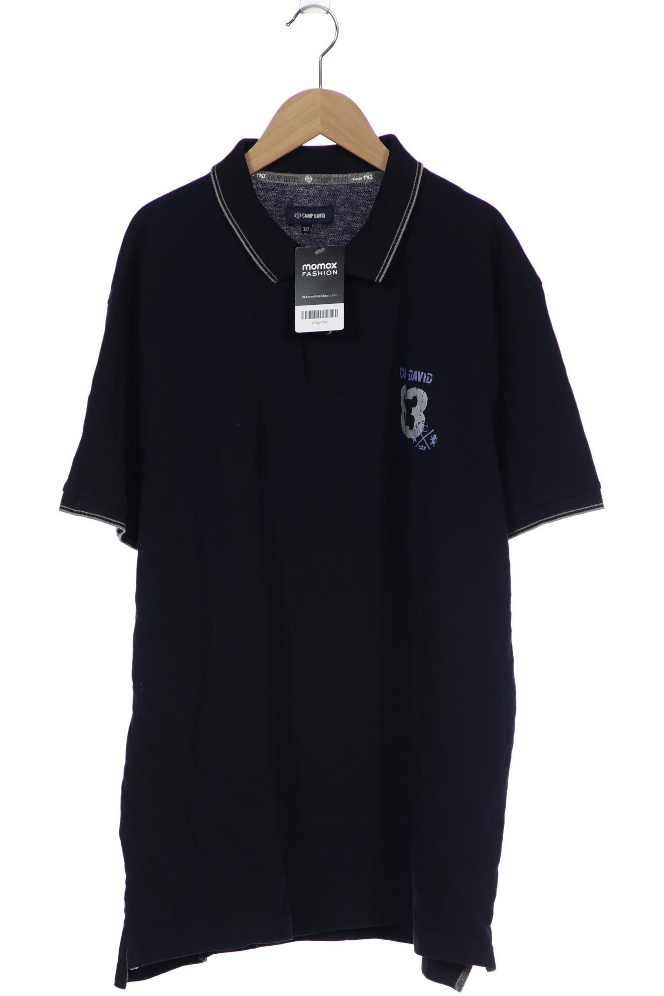 

Camp David Herren Poloshirt, marineblau