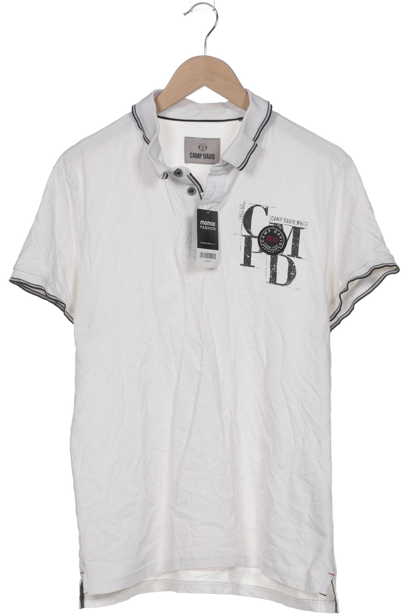 

Camp David Herren Poloshirt, weiß, Gr. 52