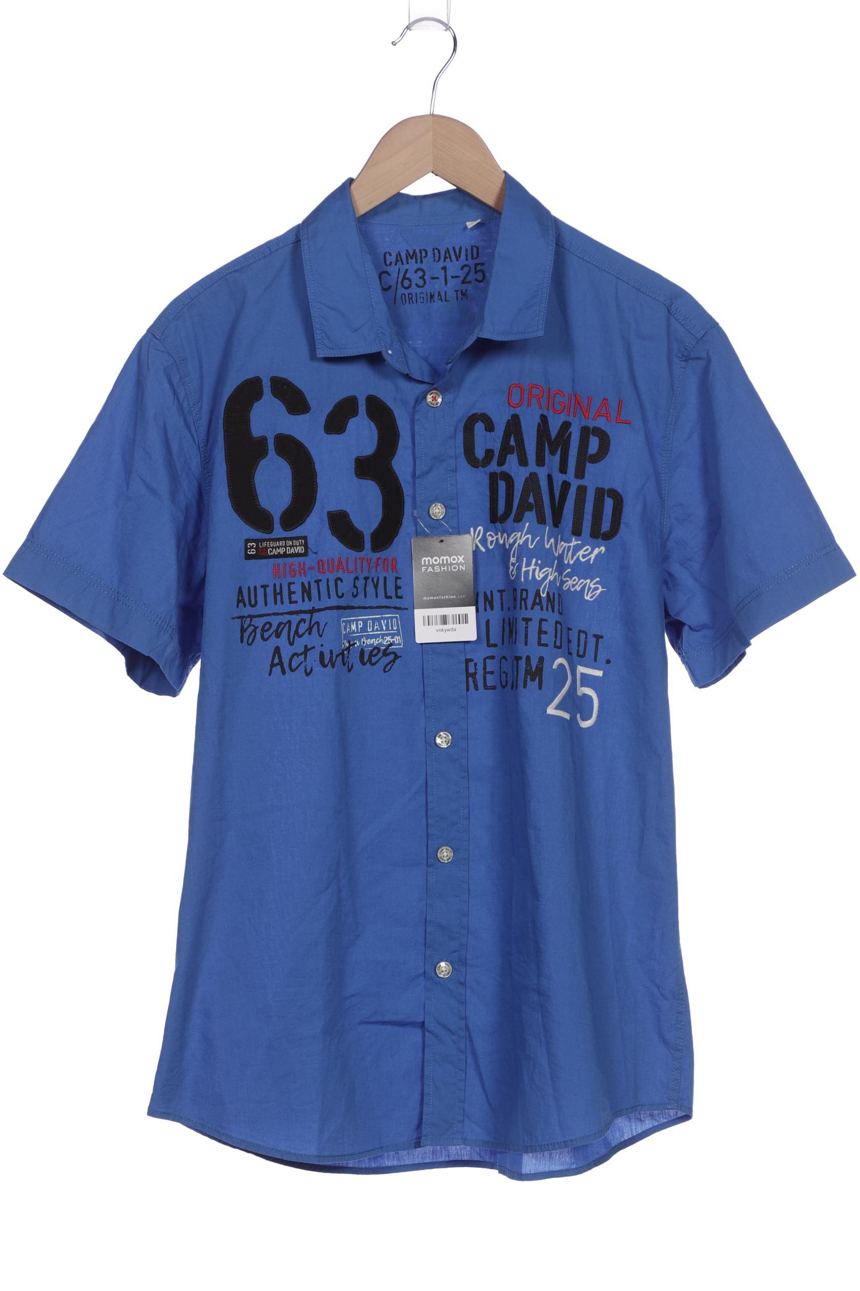 

Camp David Herren Hemd, blau, Gr. 52