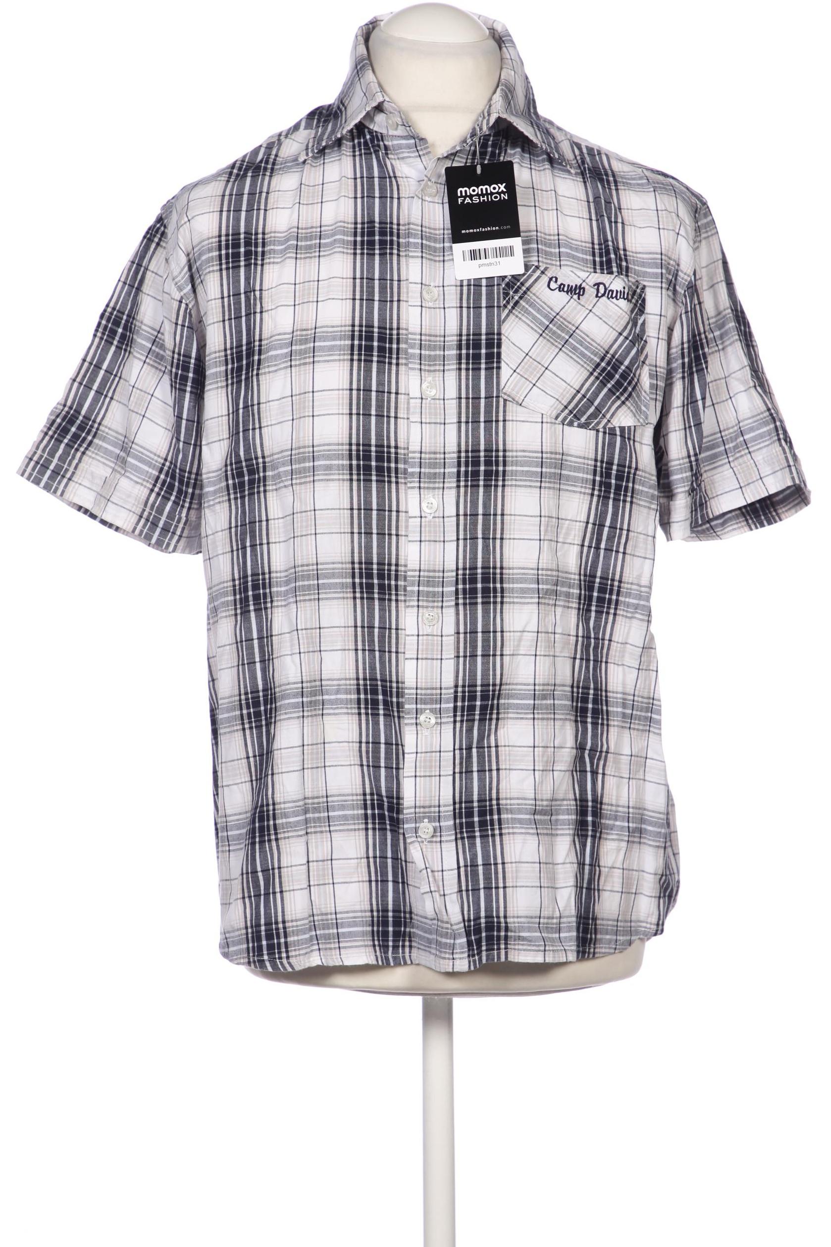 

Camp David Herren Hemd, marineblau, Gr. 46