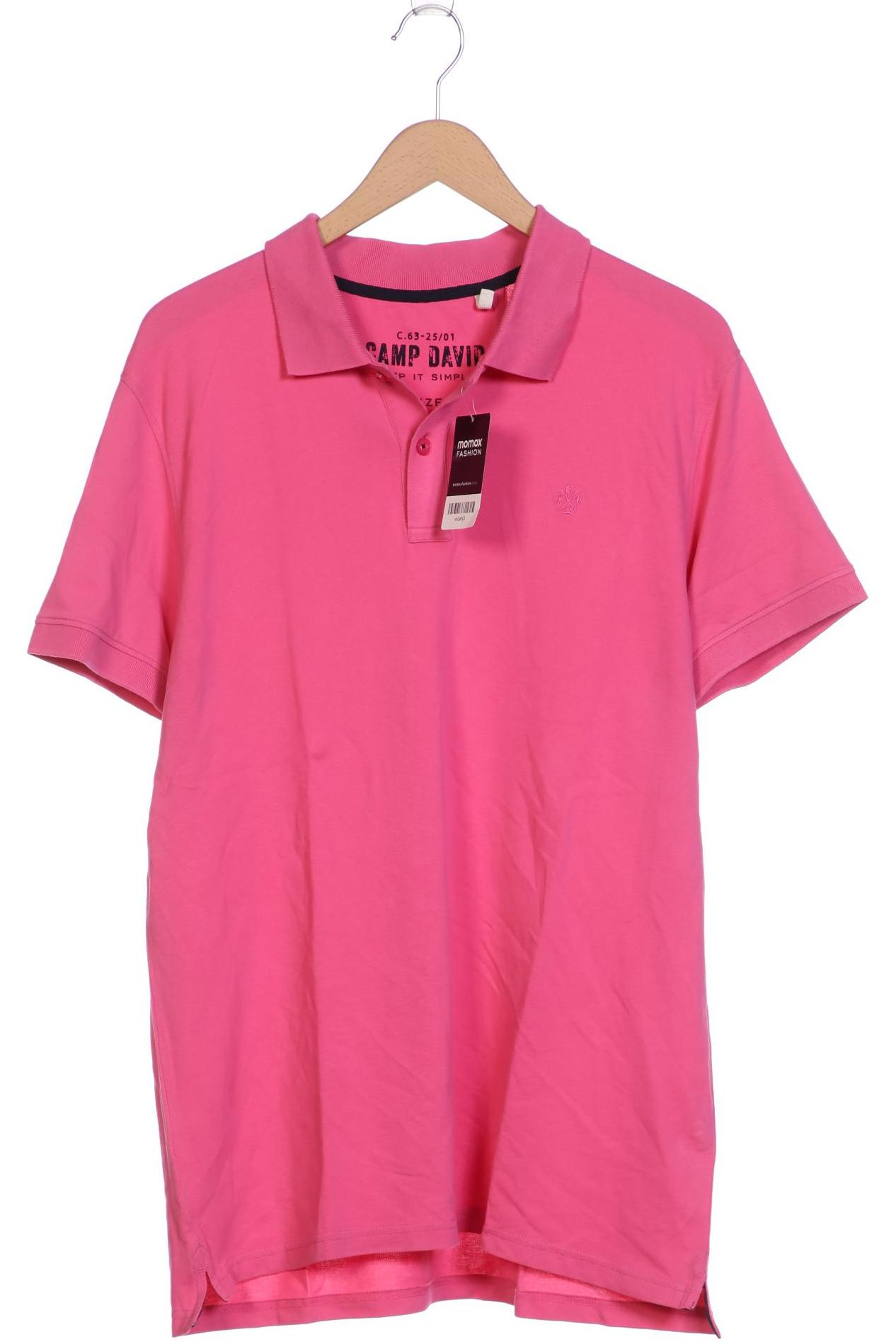 

Camp David Herren Poloshirt, pink