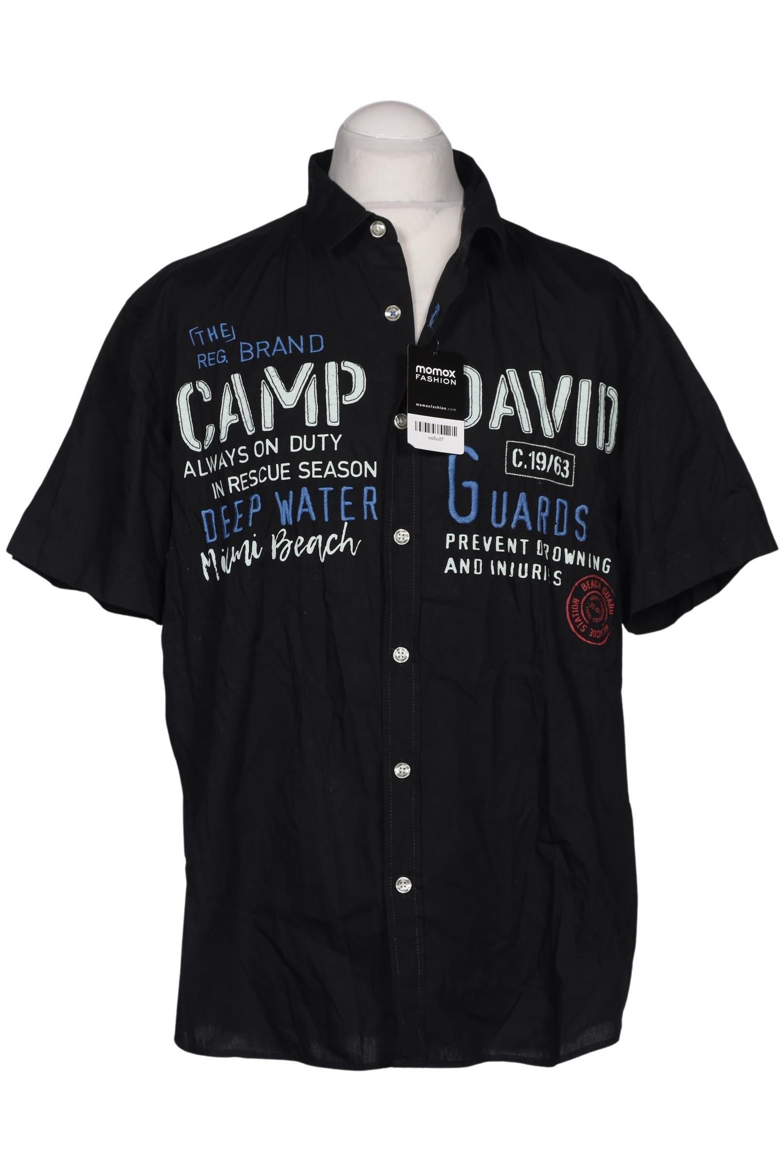 

Camp David Herren Hemd, schwarz, Gr. 54