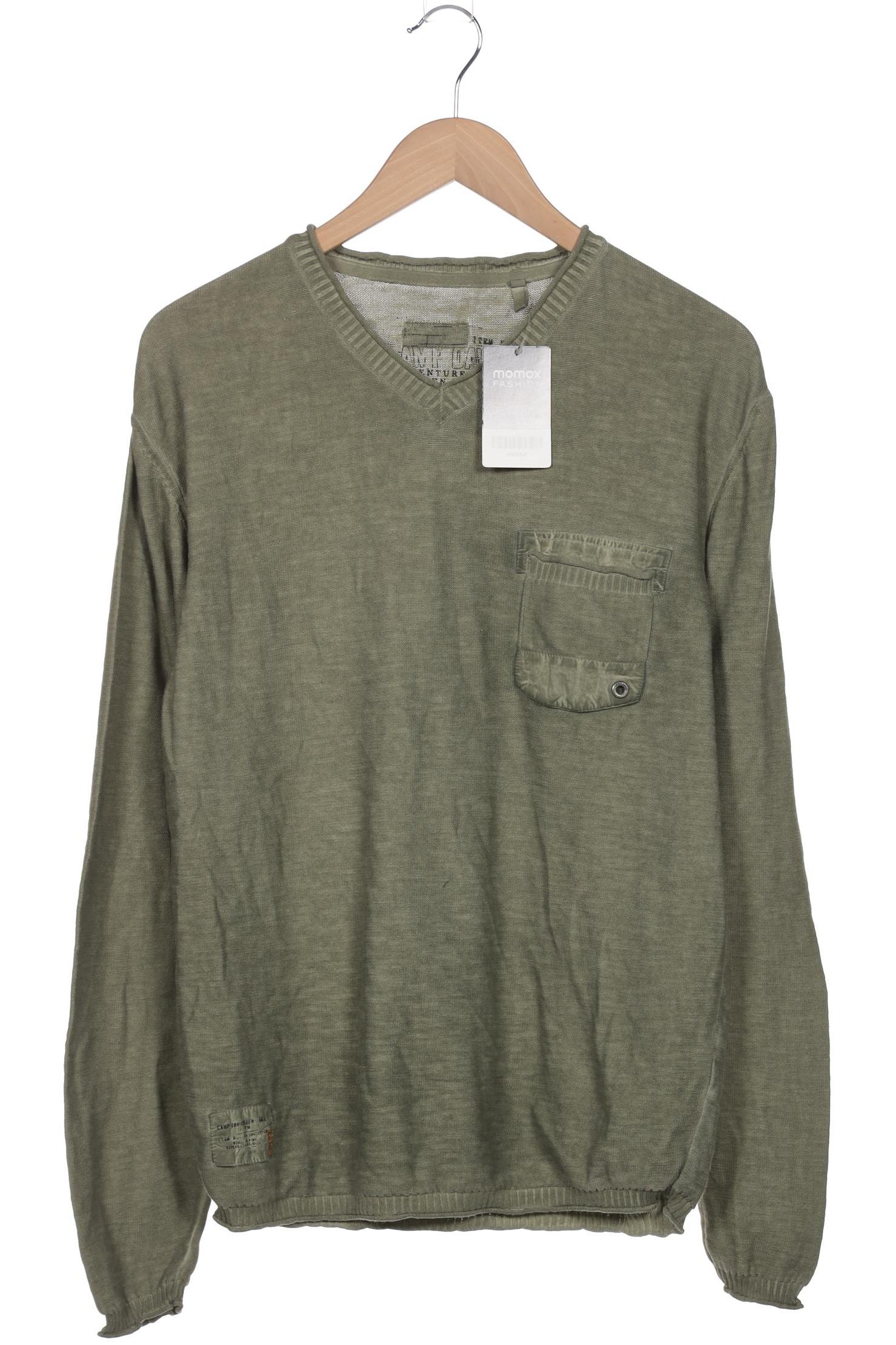 

Camp David Herren Pullover, grün, Gr. 54