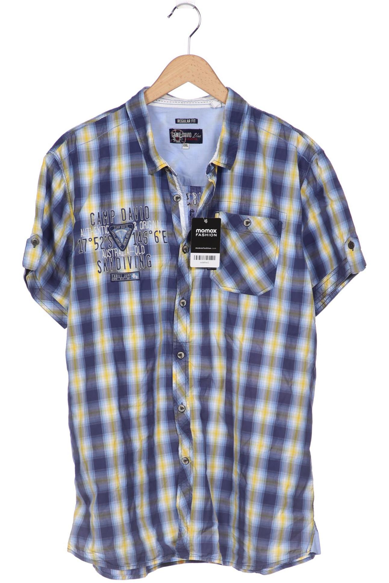 

Camp David Herren Hemd, blau, Gr. 56