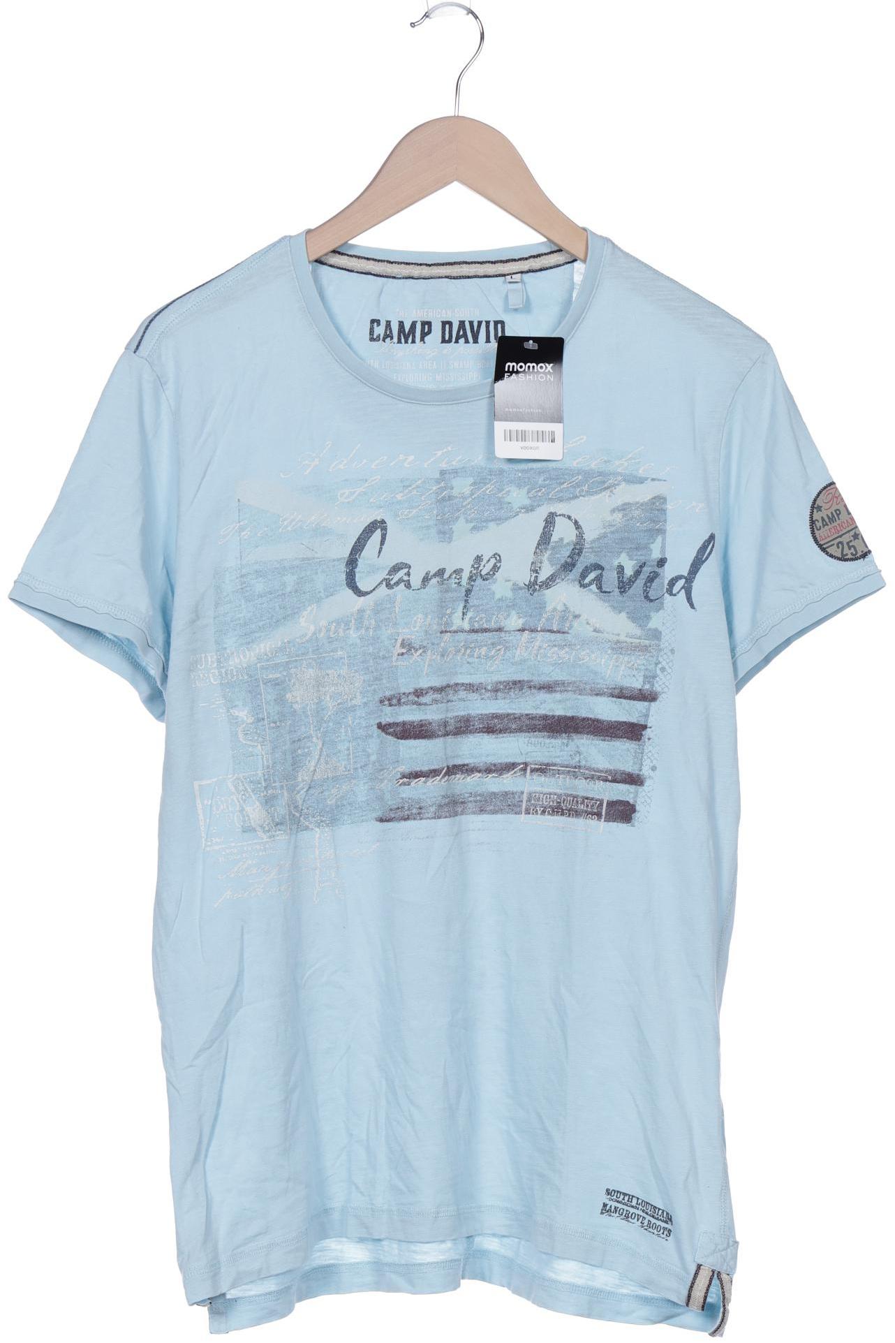 

Camp David Herren T-Shirt, hellblau