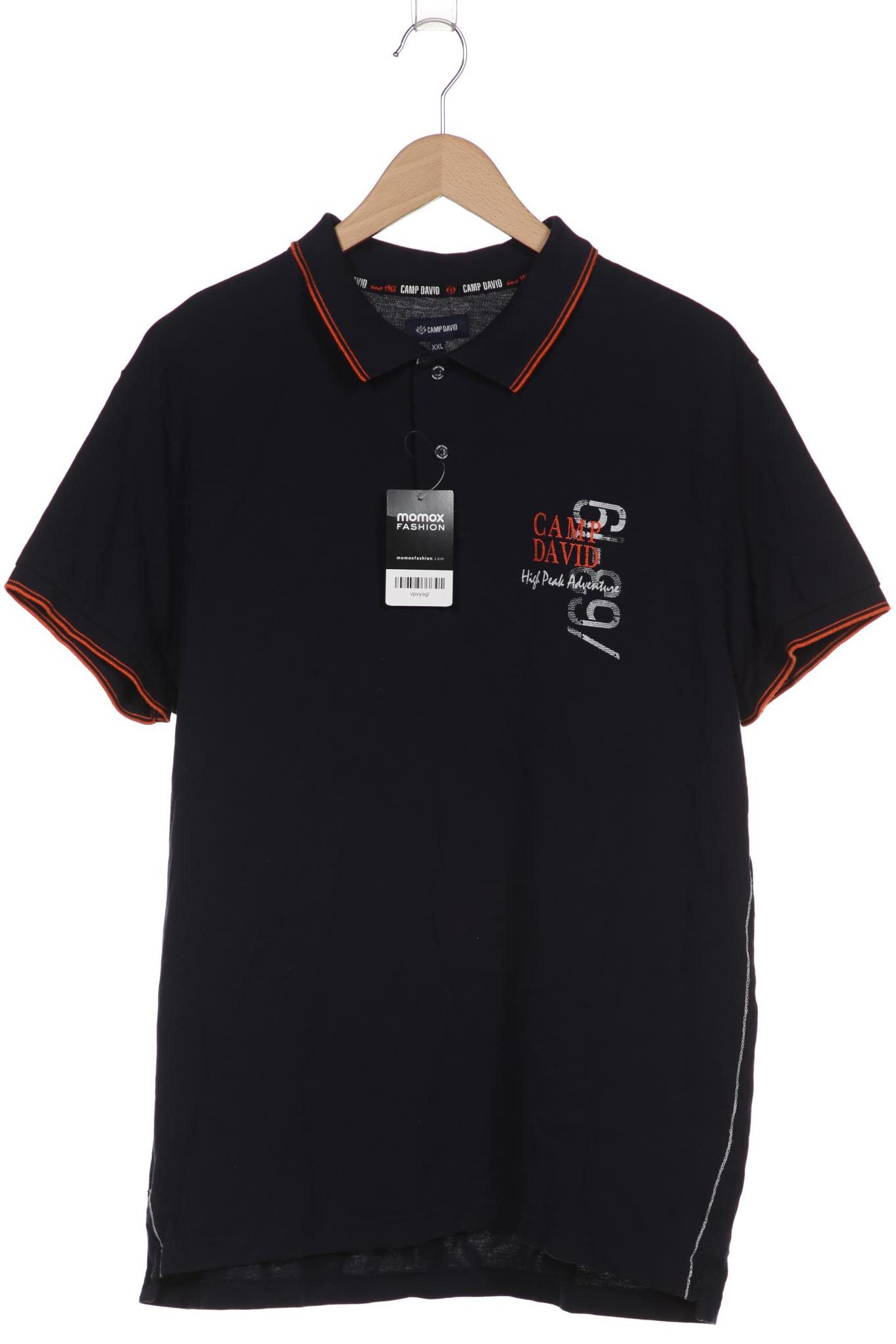 

Camp David Herren Poloshirt, marineblau