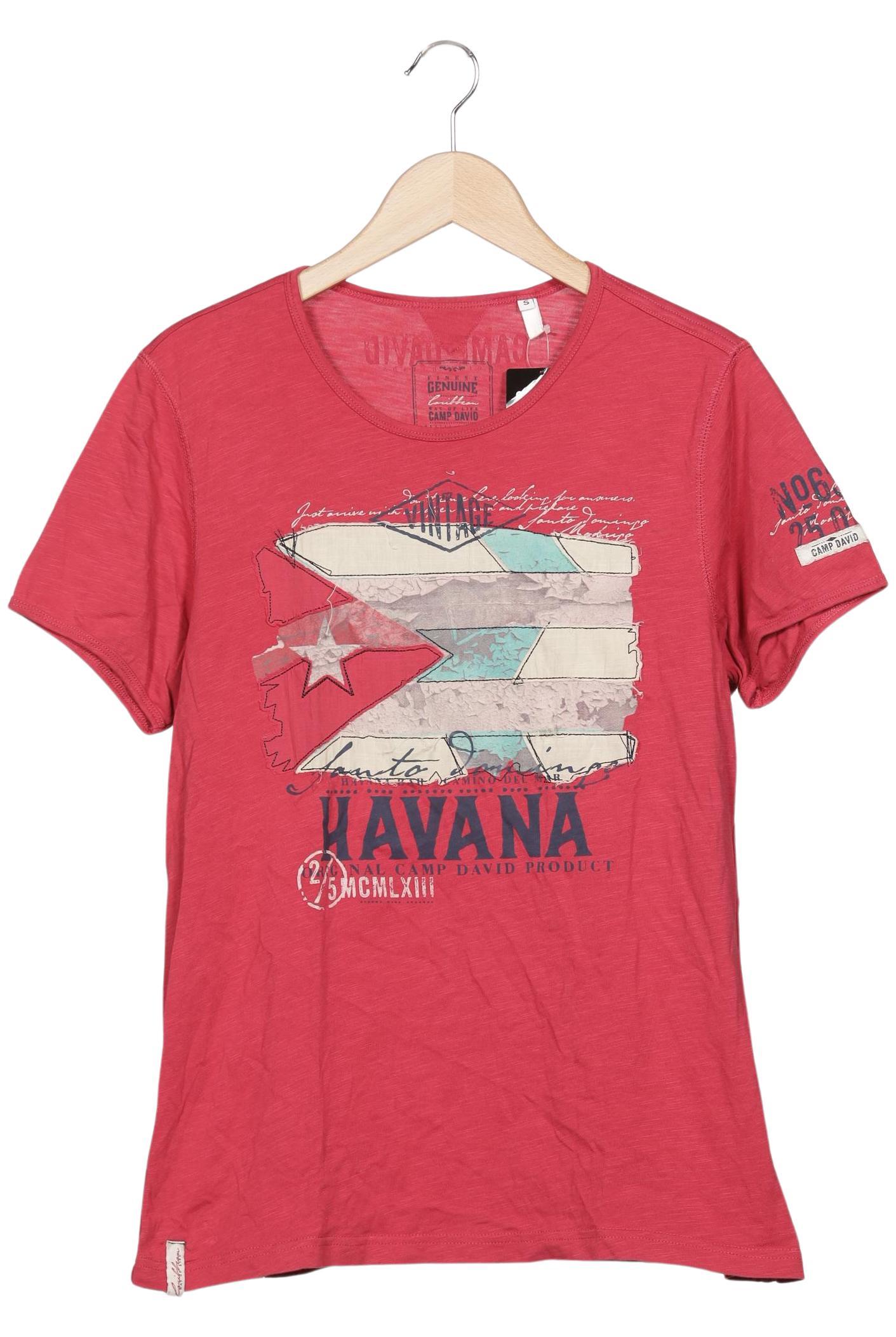 

Camp David Herren T-Shirt, rot, Gr. 46