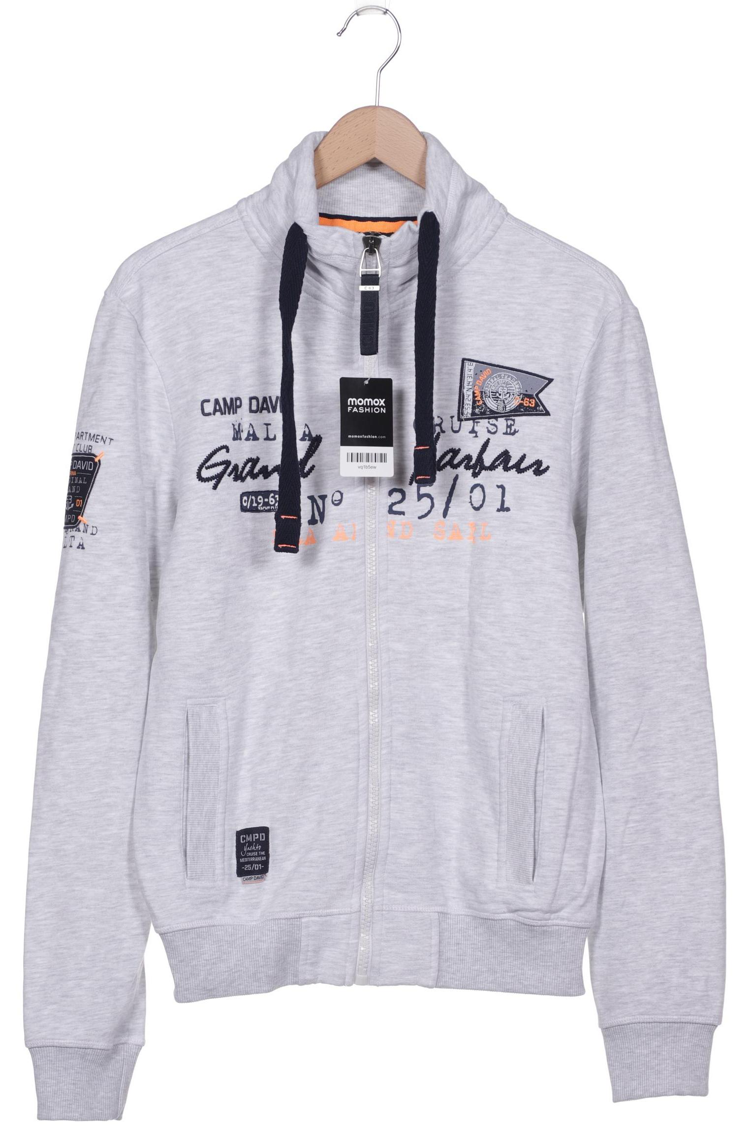 

Camp David Herren Sweatshirt, grau