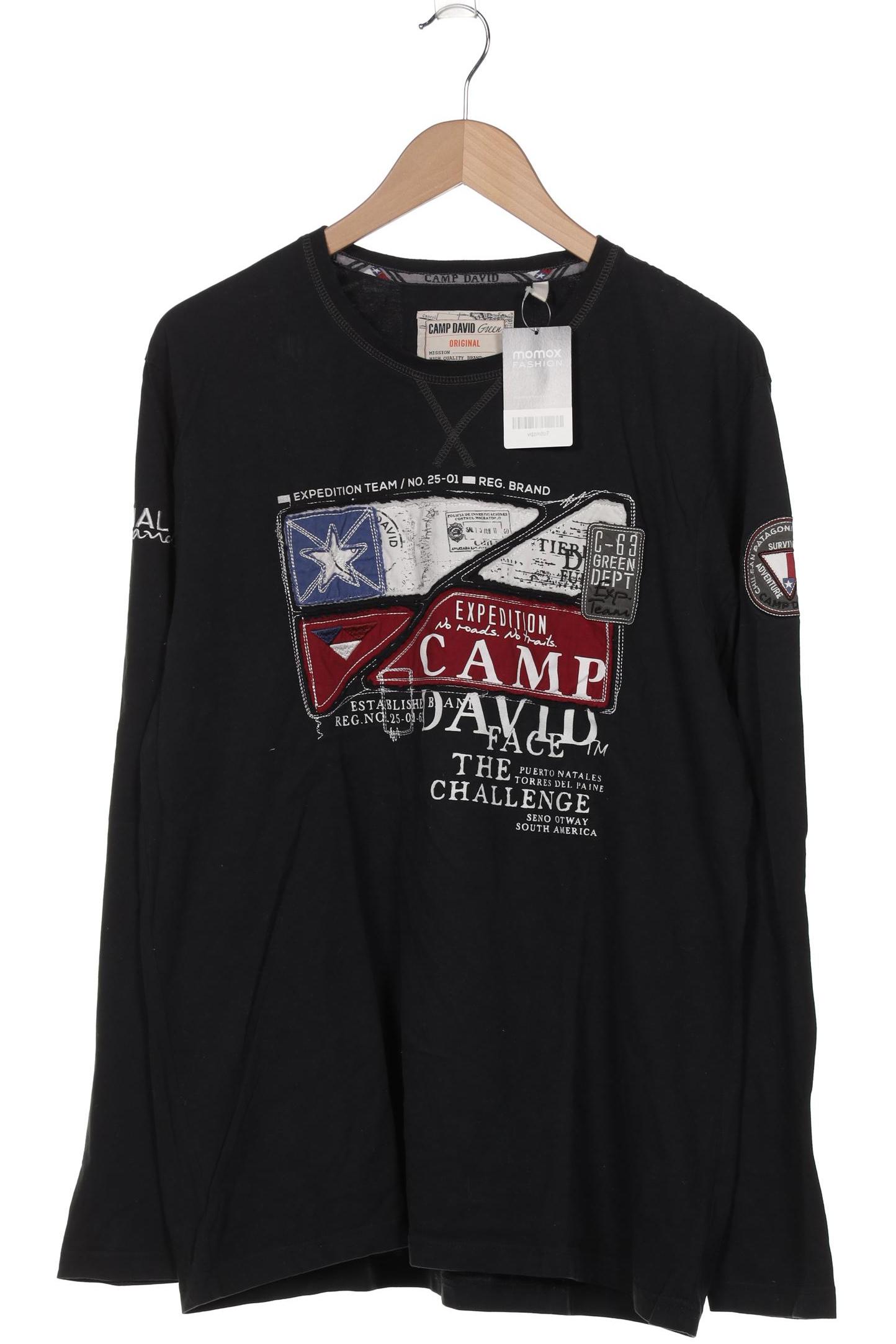 

Camp David Herren Langarmshirt, schwarz, Gr. 54