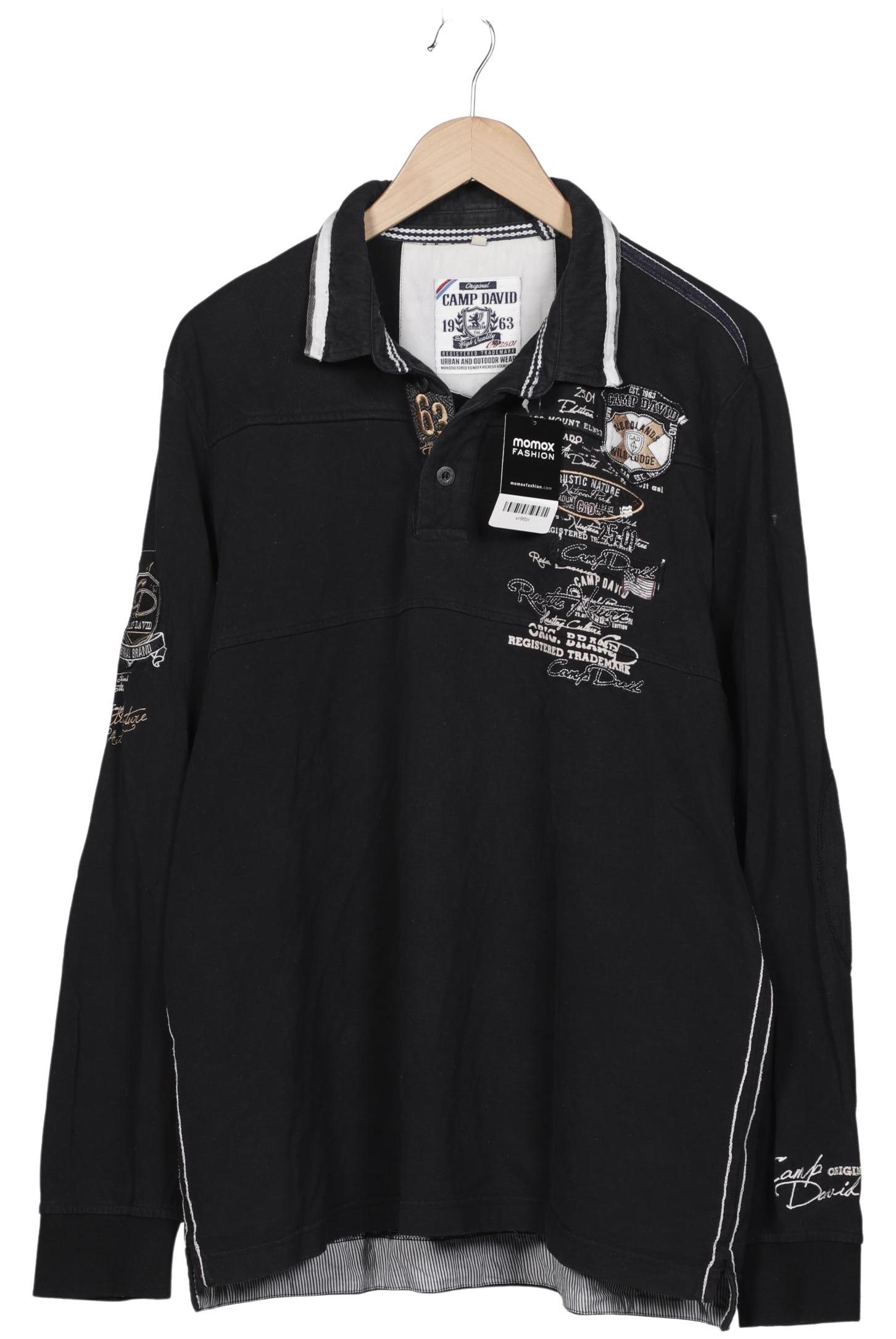 

Camp David Herren Poloshirt, schwarz, Gr. 56