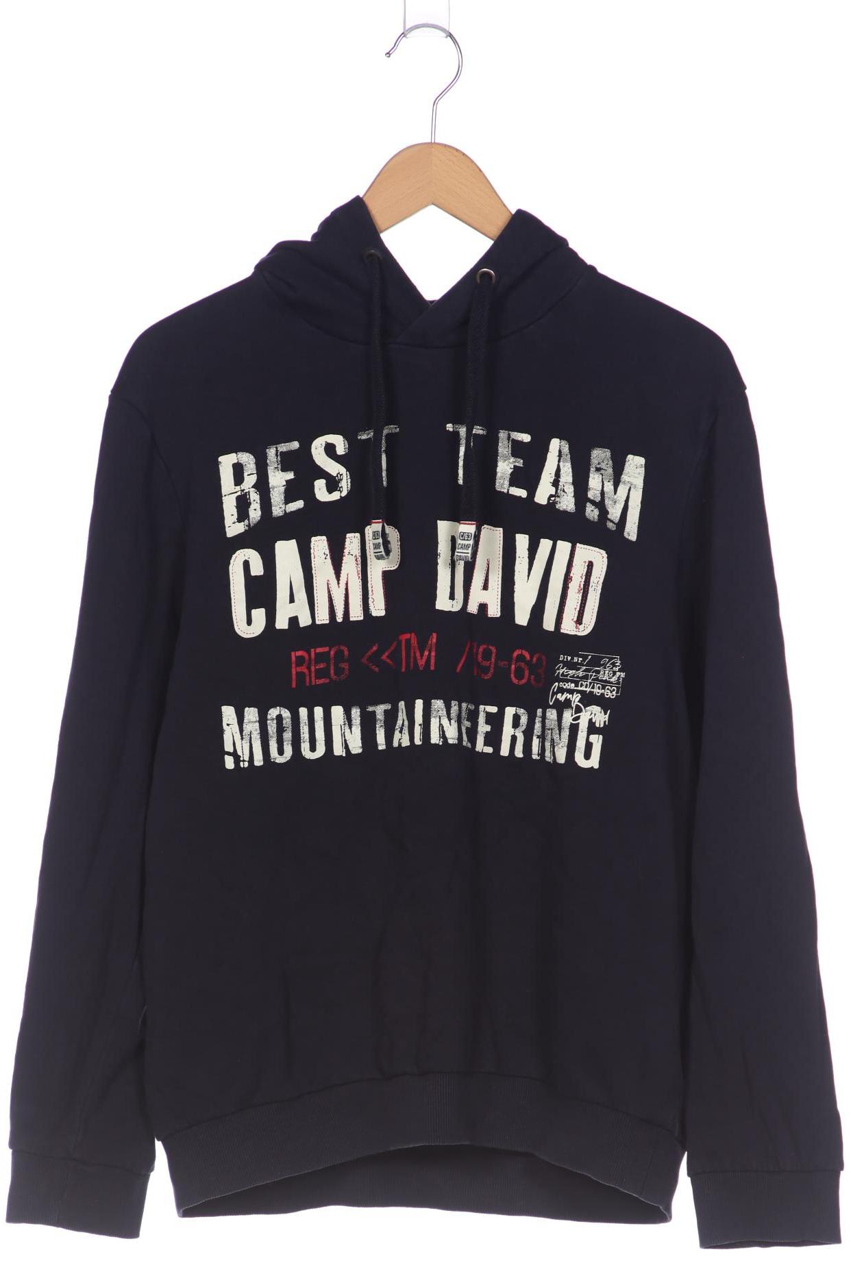 

Camp David Herren Kapuzenpullover, marineblau, Gr. 54