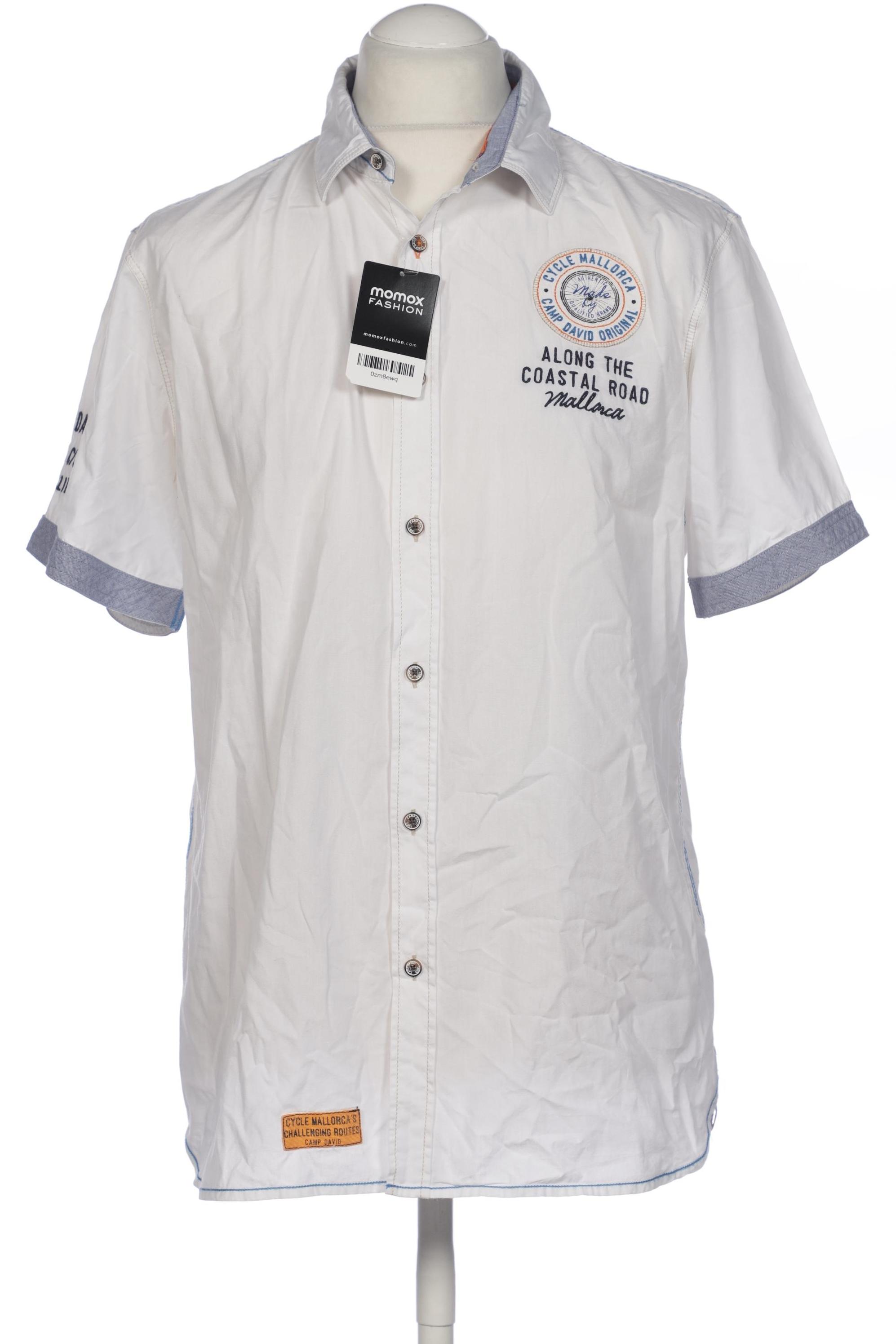 

Camp David Herren Hemd, weiß, Gr. 48
