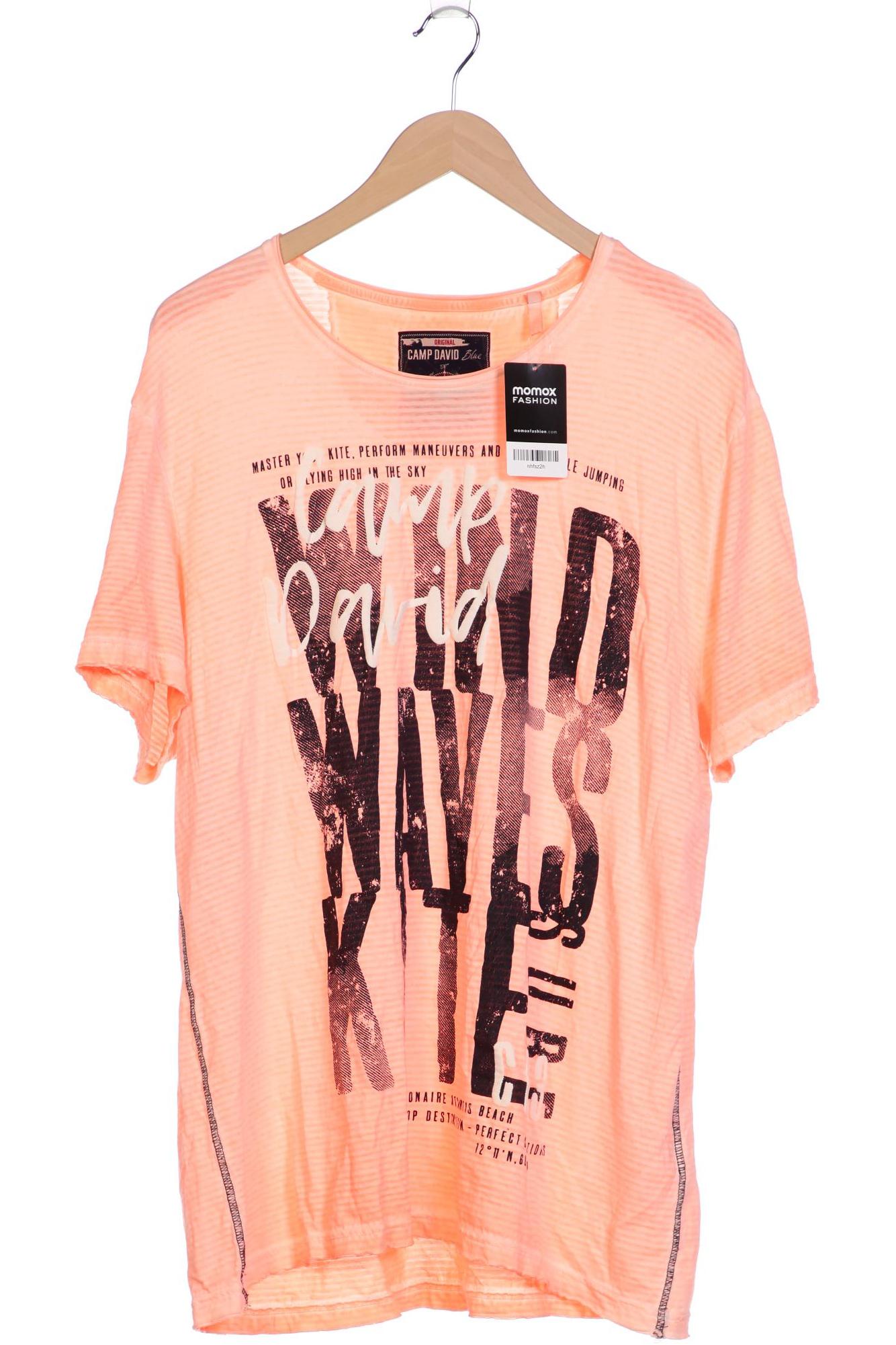 

Camp David Herren T-Shirt, pink, Gr. 56
