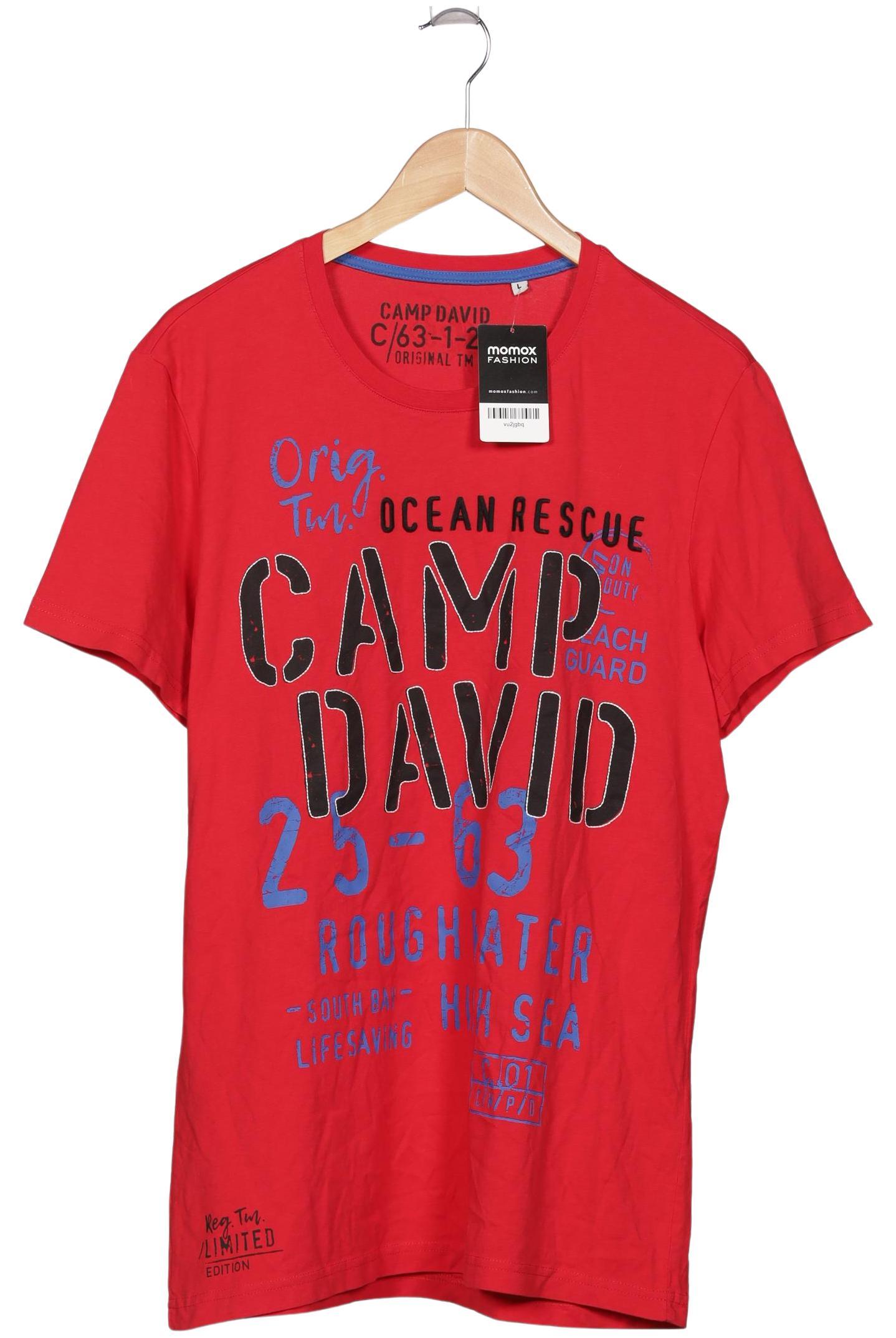 

Camp David Herren T-Shirt, rot, Gr. 52