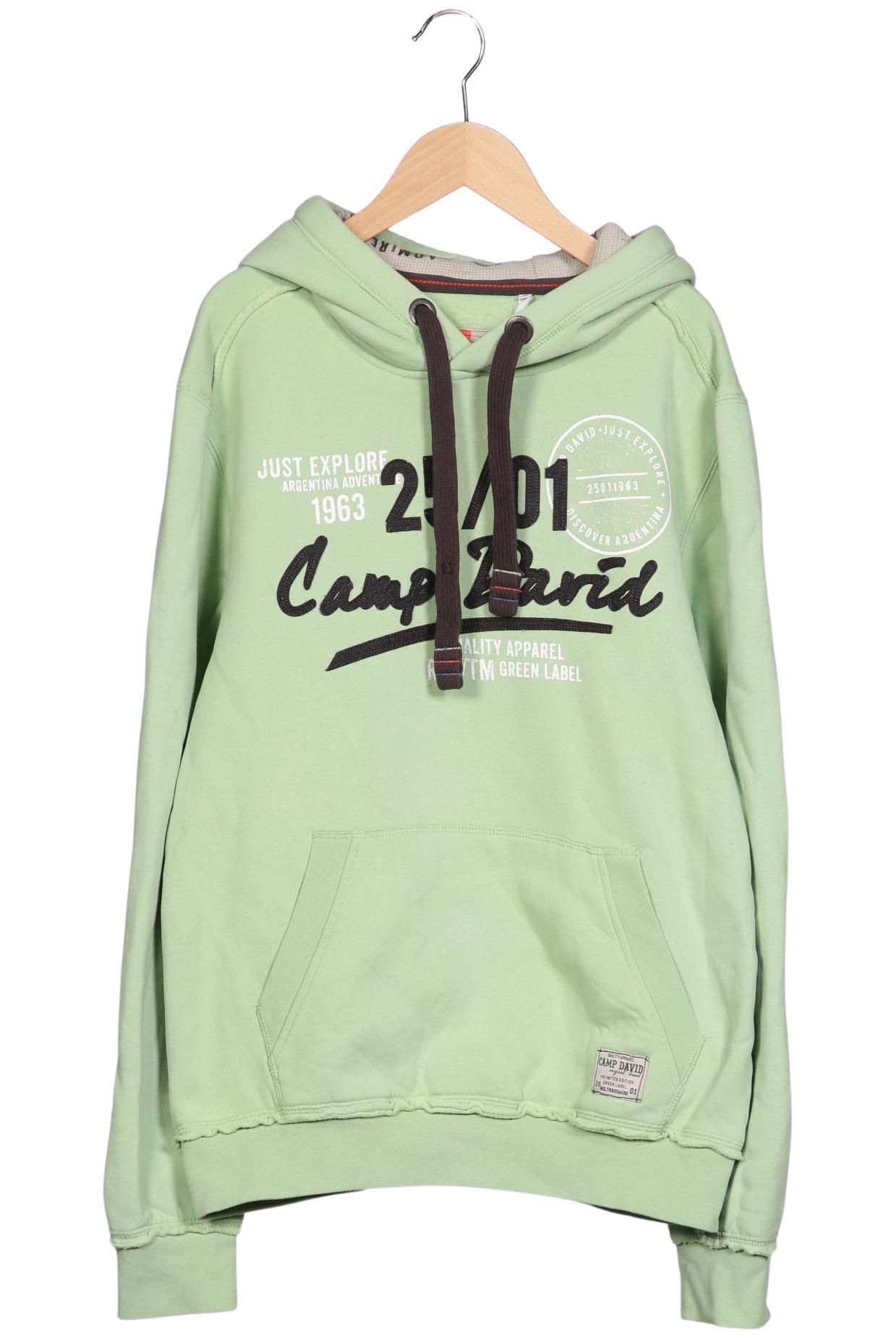 Thumbnail - Camp David Herren Kapuzenpullover, hellgrün, Gr. 46