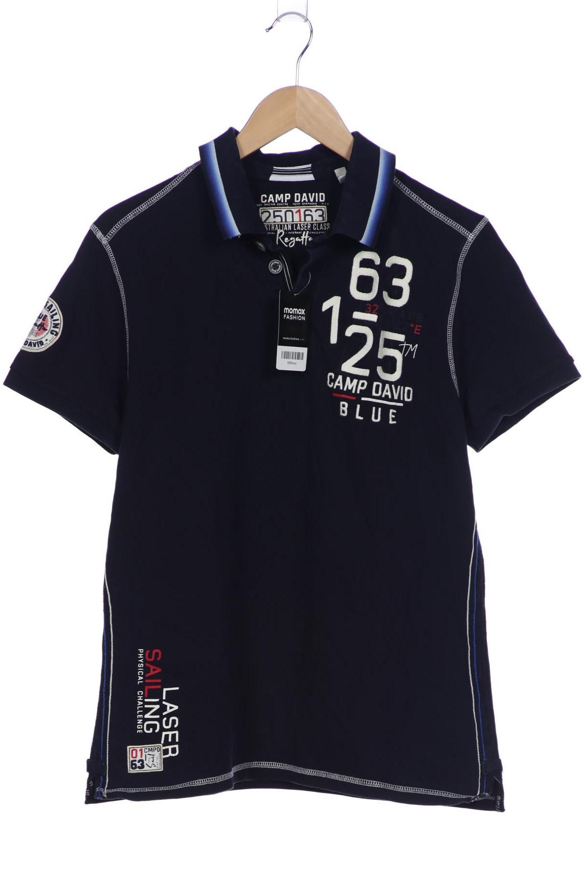 

Camp David Herren Poloshirt, marineblau, Gr. 48