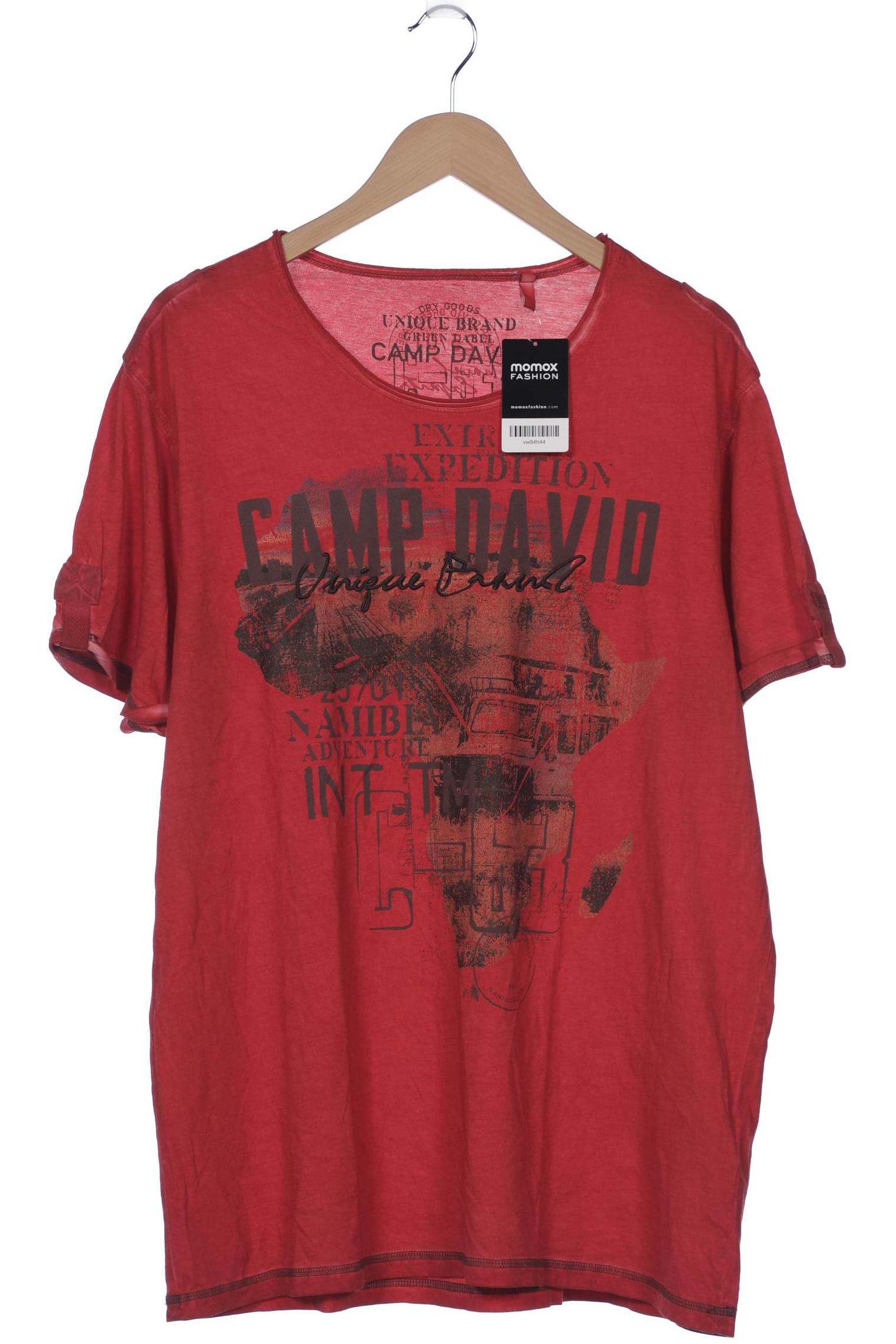 

Camp David Herren T-Shirt, rot