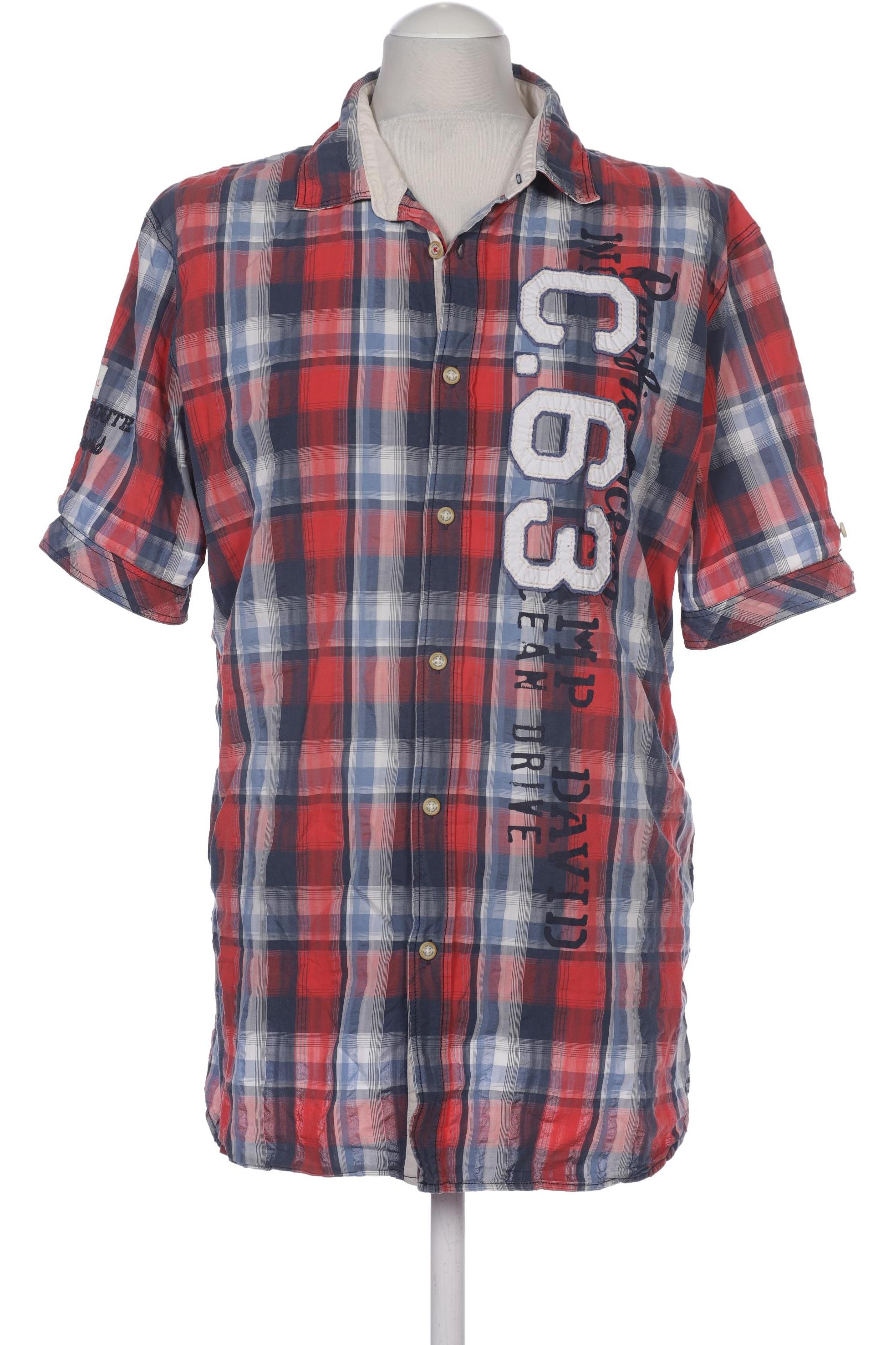 

Camp David Herren Hemd, blau