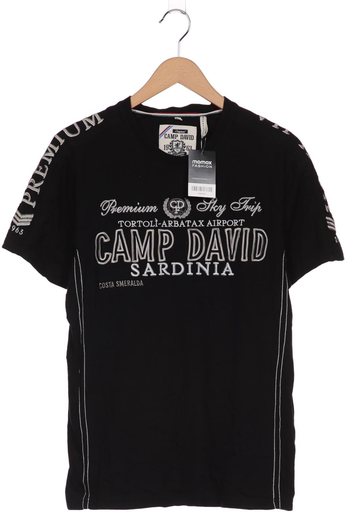 

Camp David Herren T-Shirt, schwarz