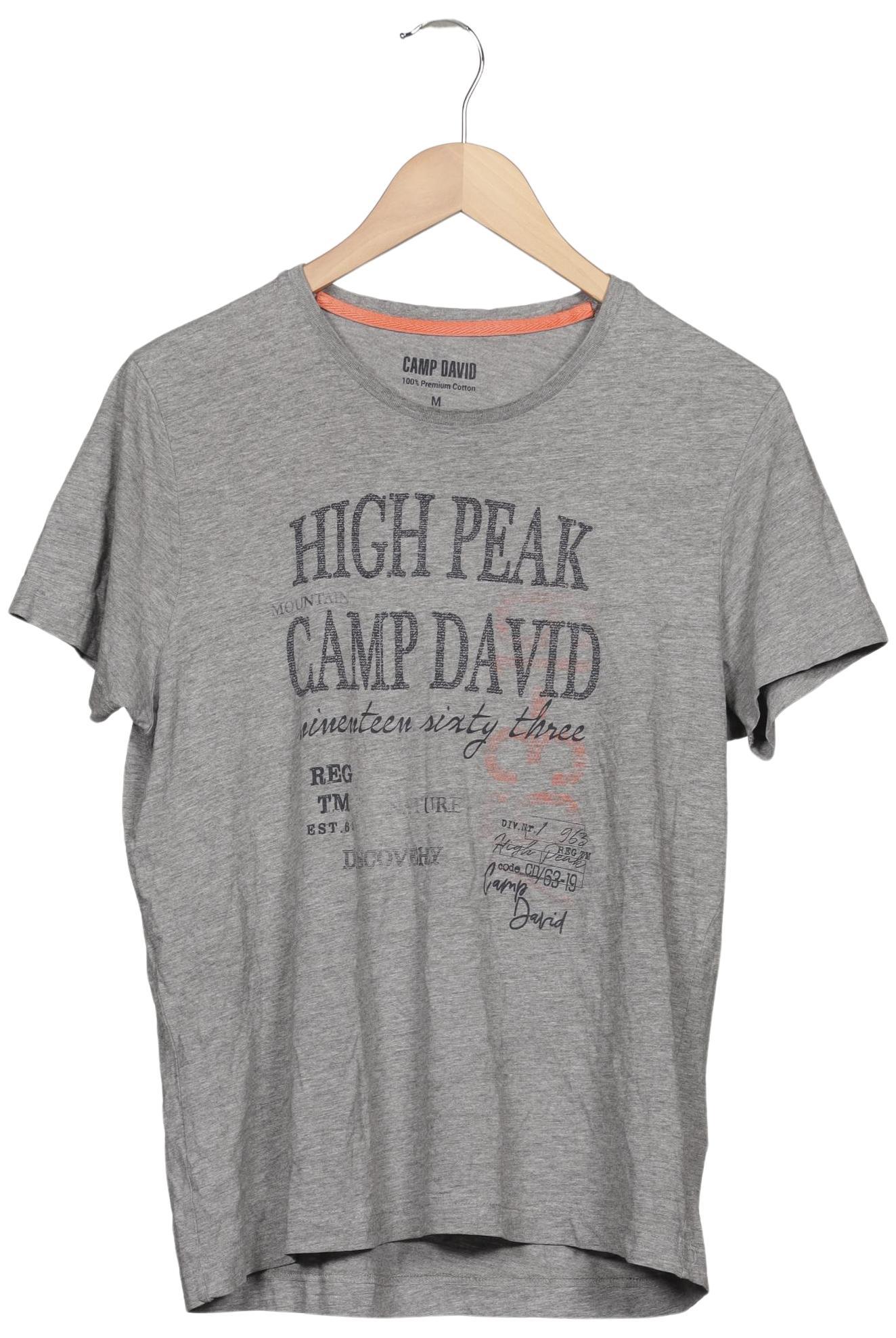 

Camp David Herren T-Shirt, grau, Gr. 48