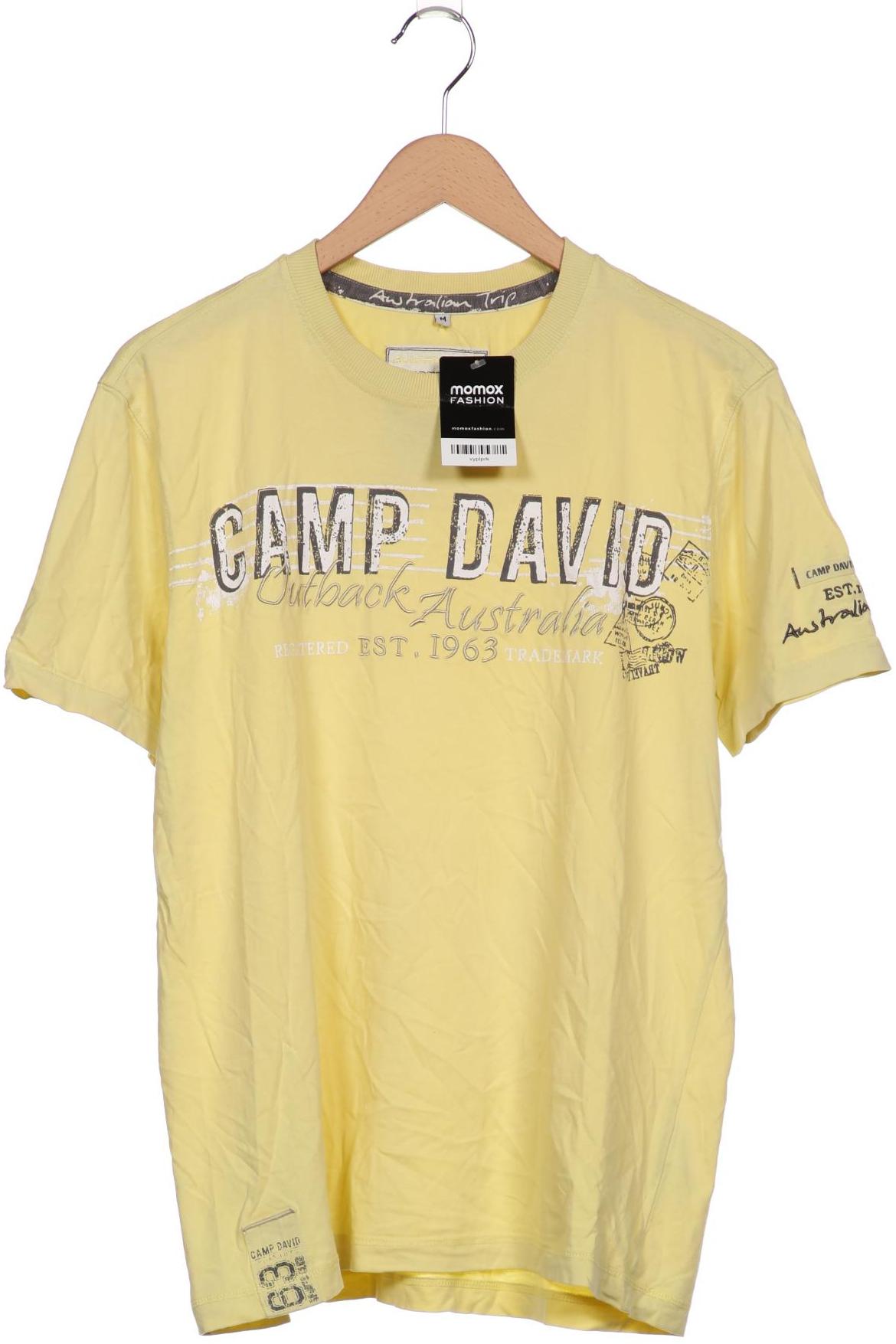 

Camp David Herren T-Shirt, gelb