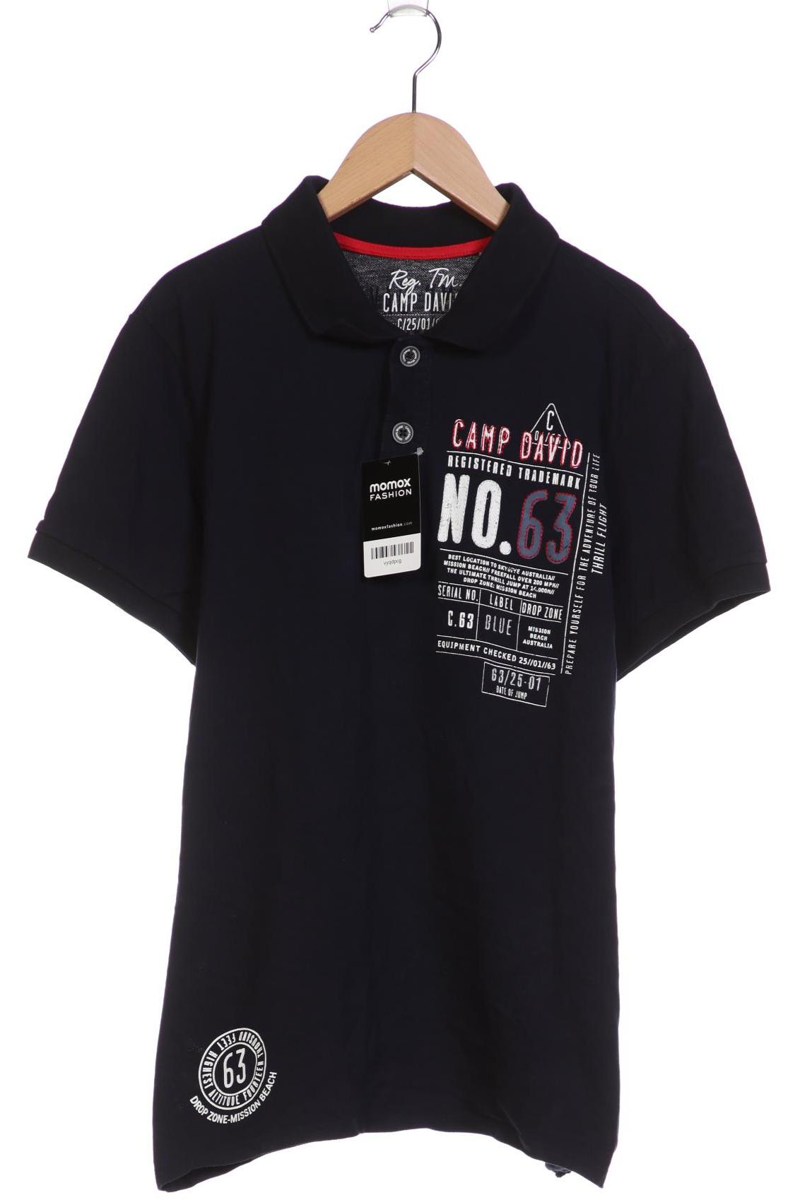 

Camp David Herren Poloshirt, marineblau, Gr. 48