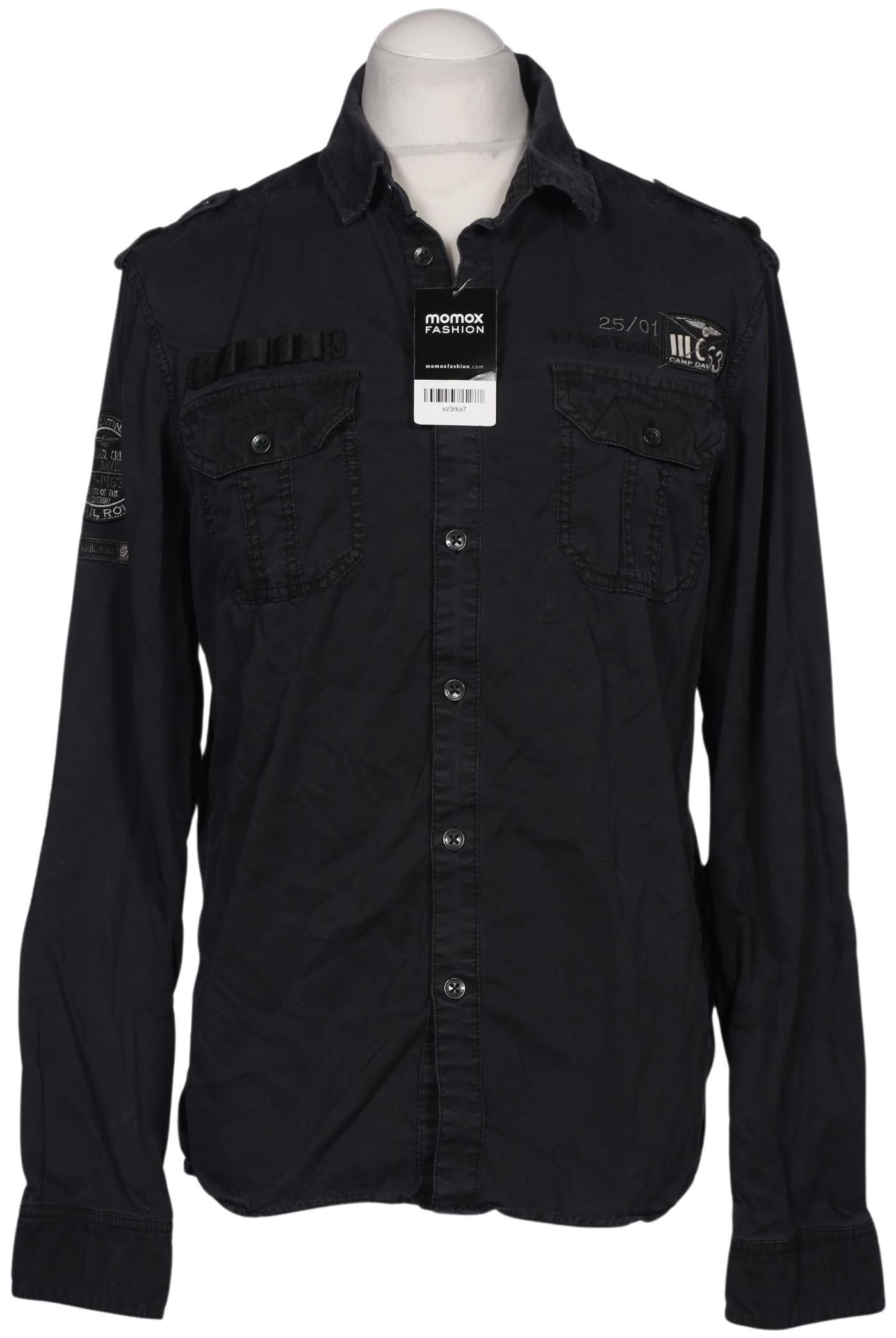 

Camp David Herren Hemd, schwarz, Gr. 48